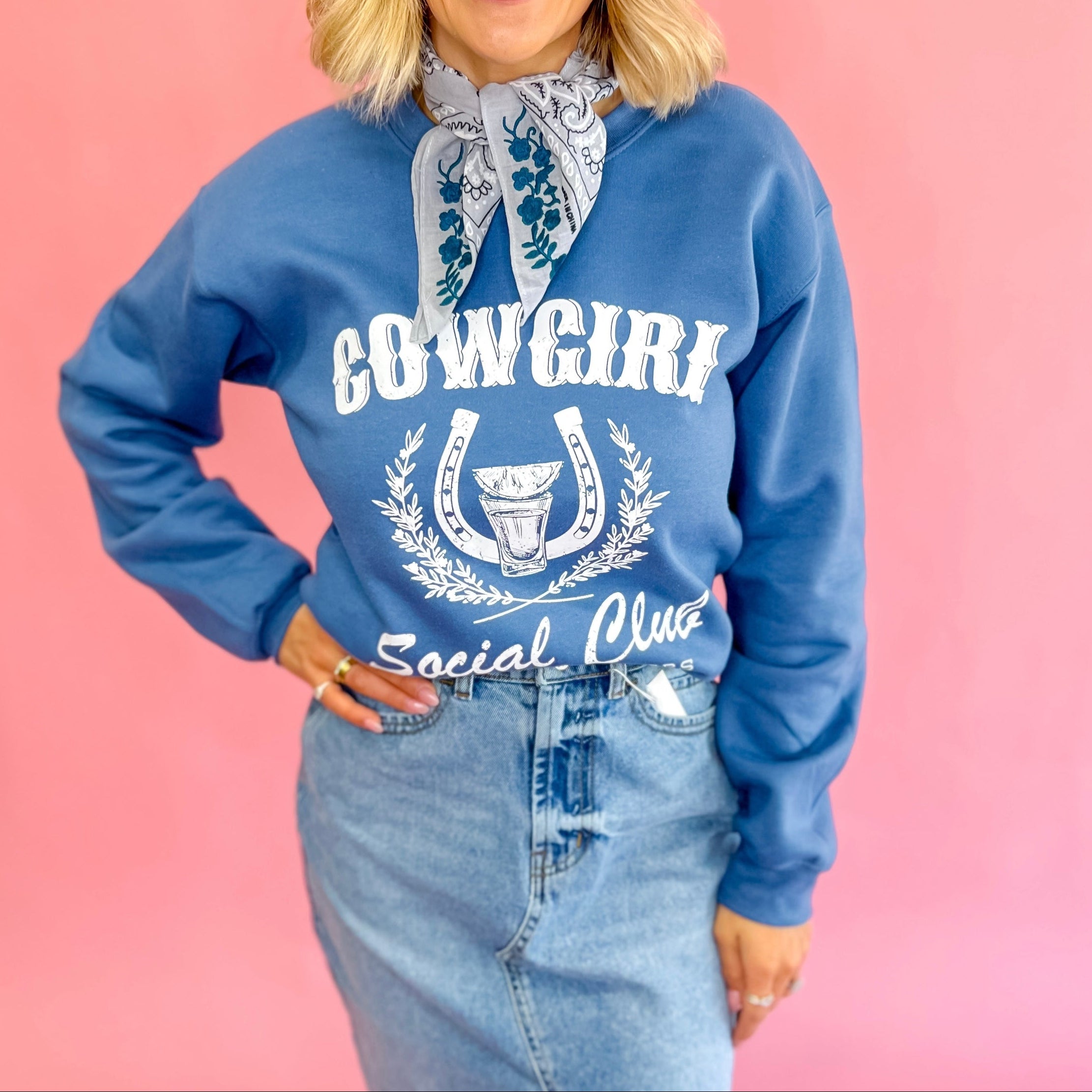 Cowgirl Social Club Crewneck