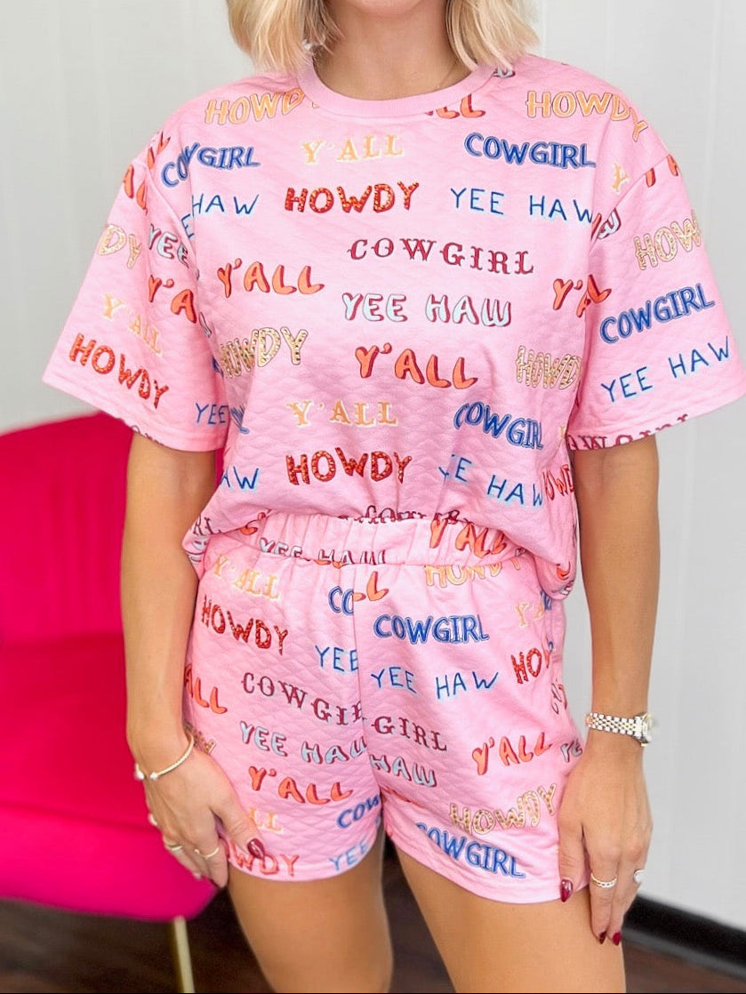 Get Western Printed Shorts