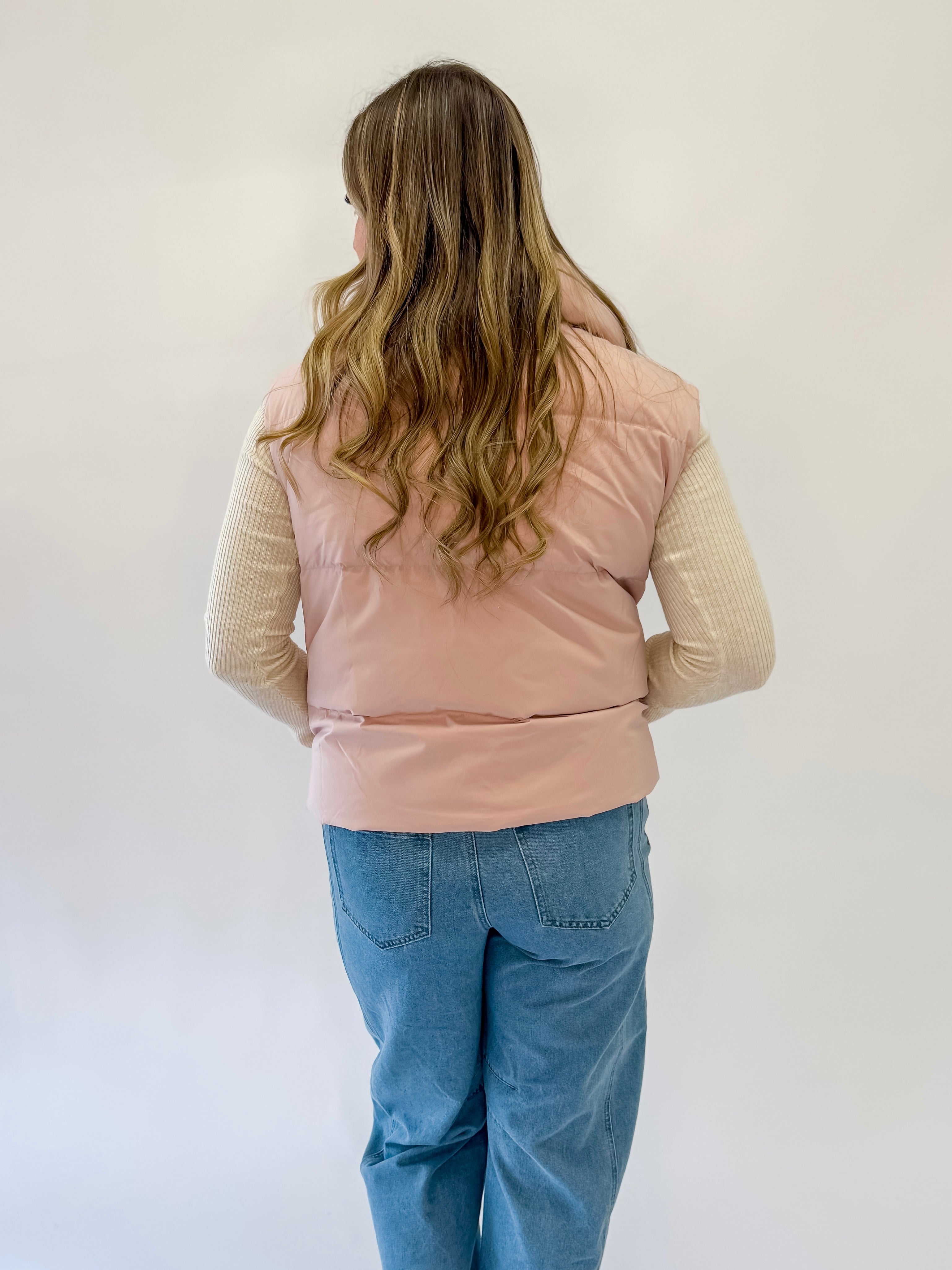 Jessica Down Filled Vest with Duo Zipper