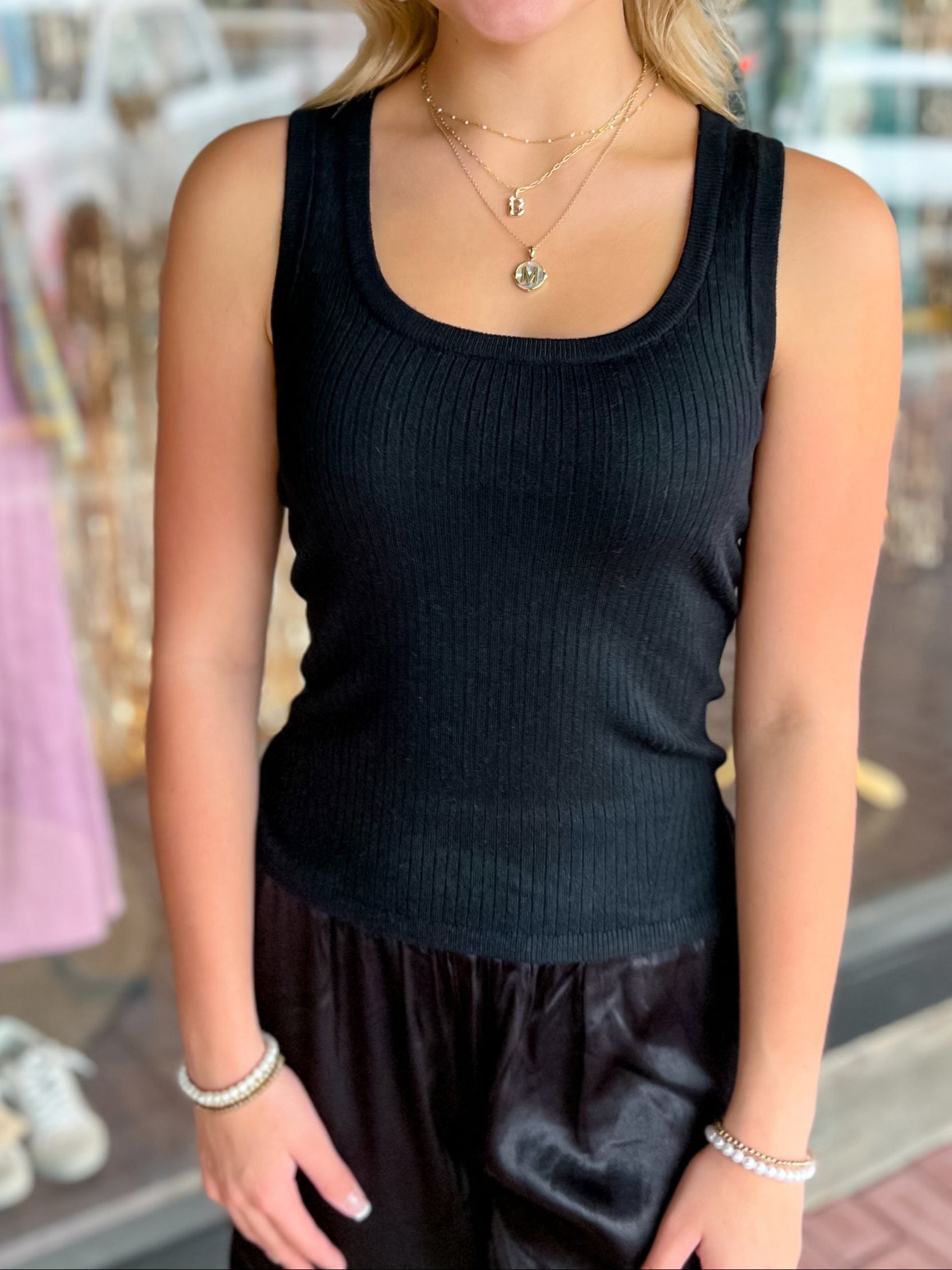 Miller Tank-Black
