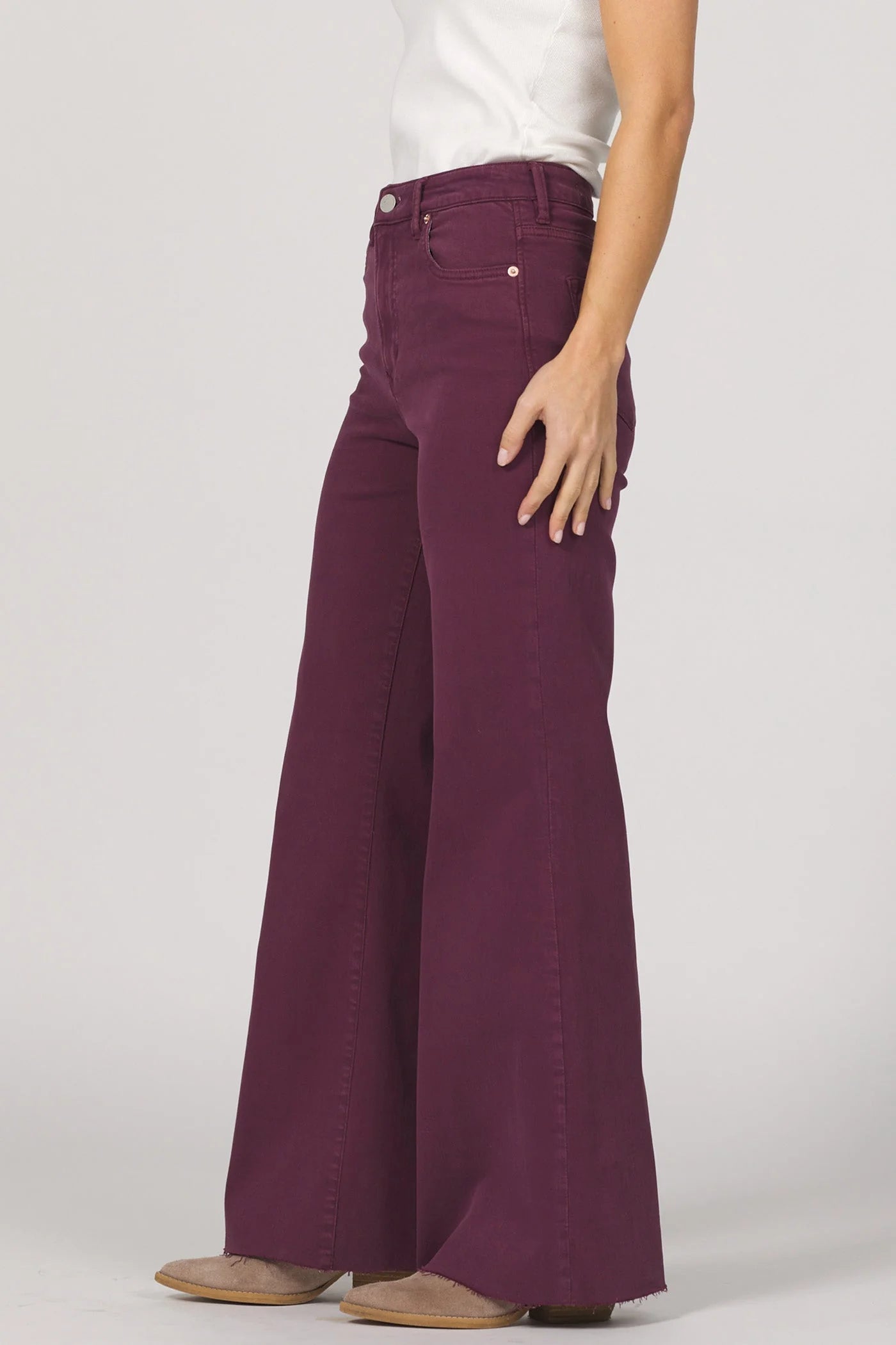 [Dear John] Fiona Wide Leg Jean- Fig