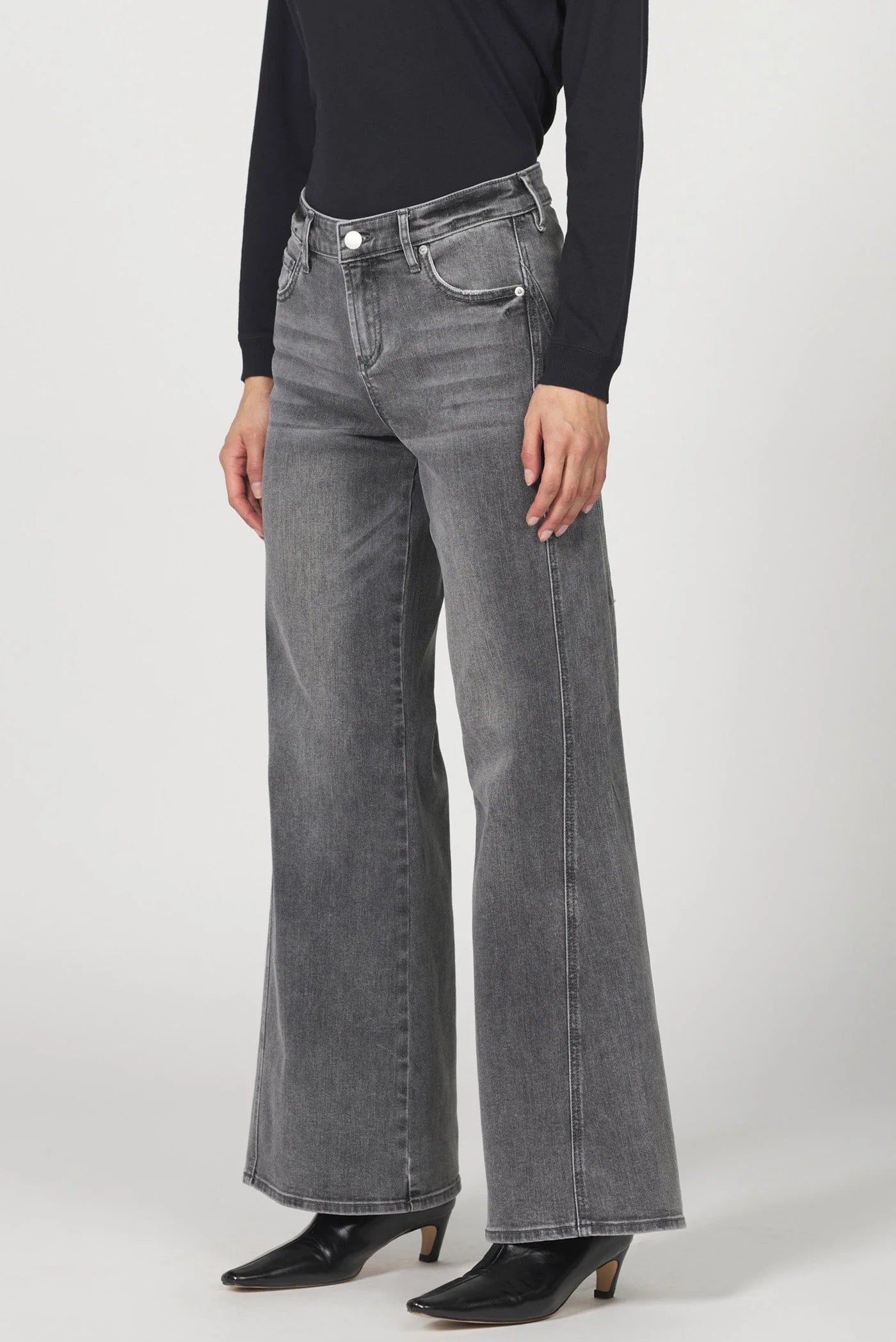 [Dear John] Micah Wide Leg Jean- Middlebrook