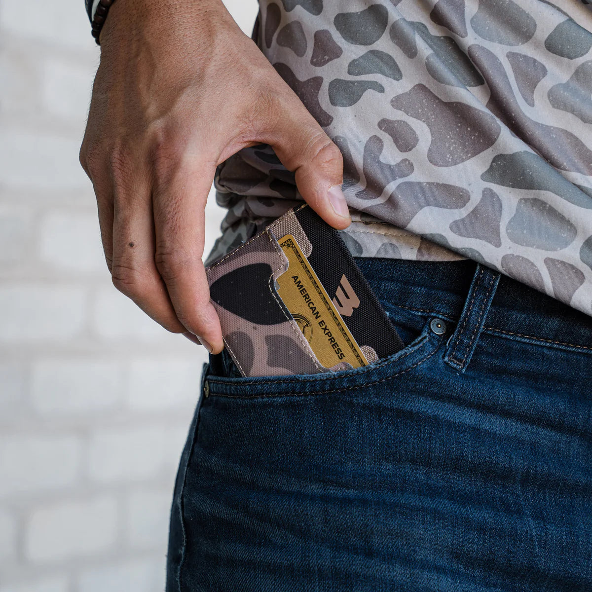 [Burlebo] Wallet - Gauge Camo