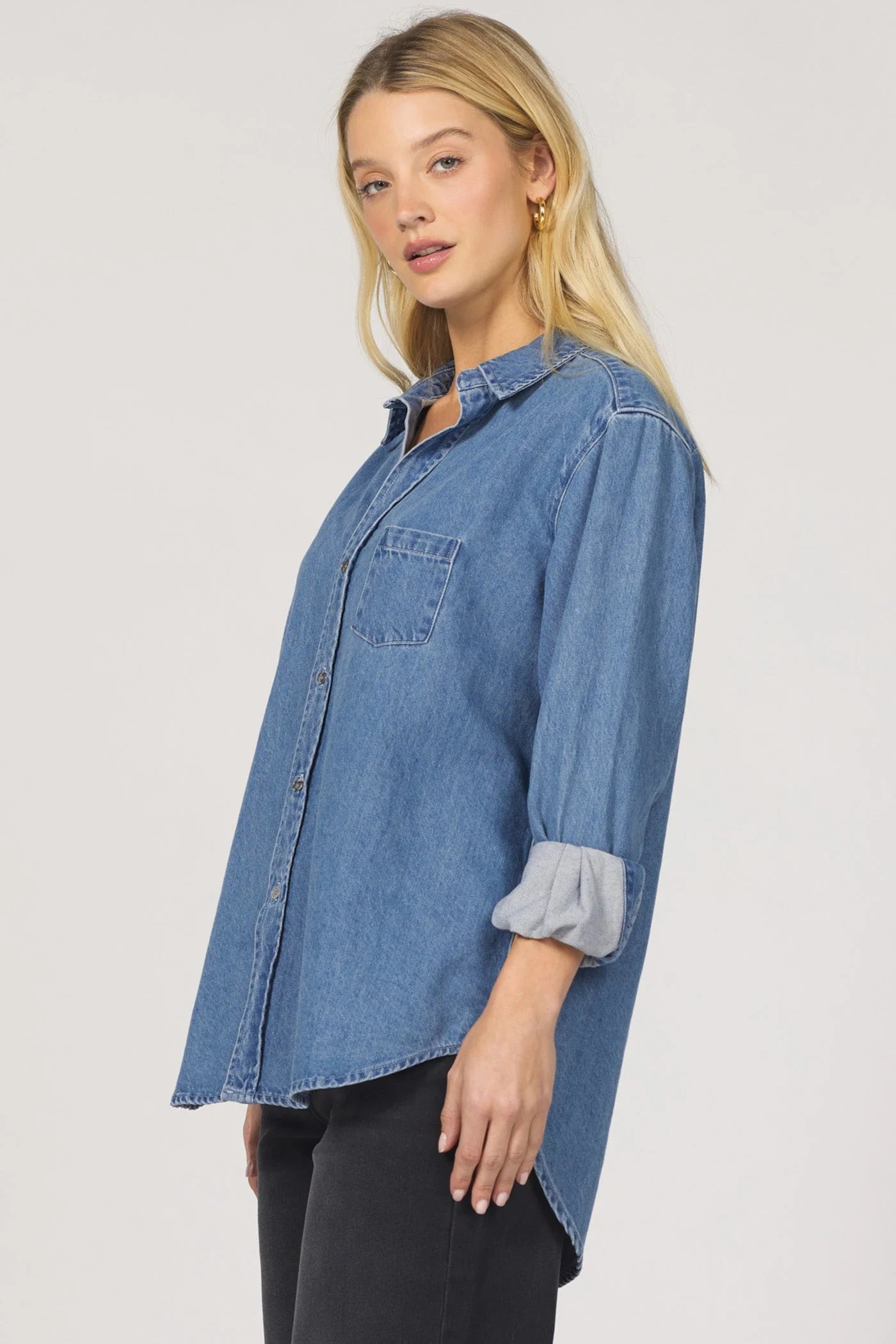 [Dear John] Galina Denim Shirt-Osalina