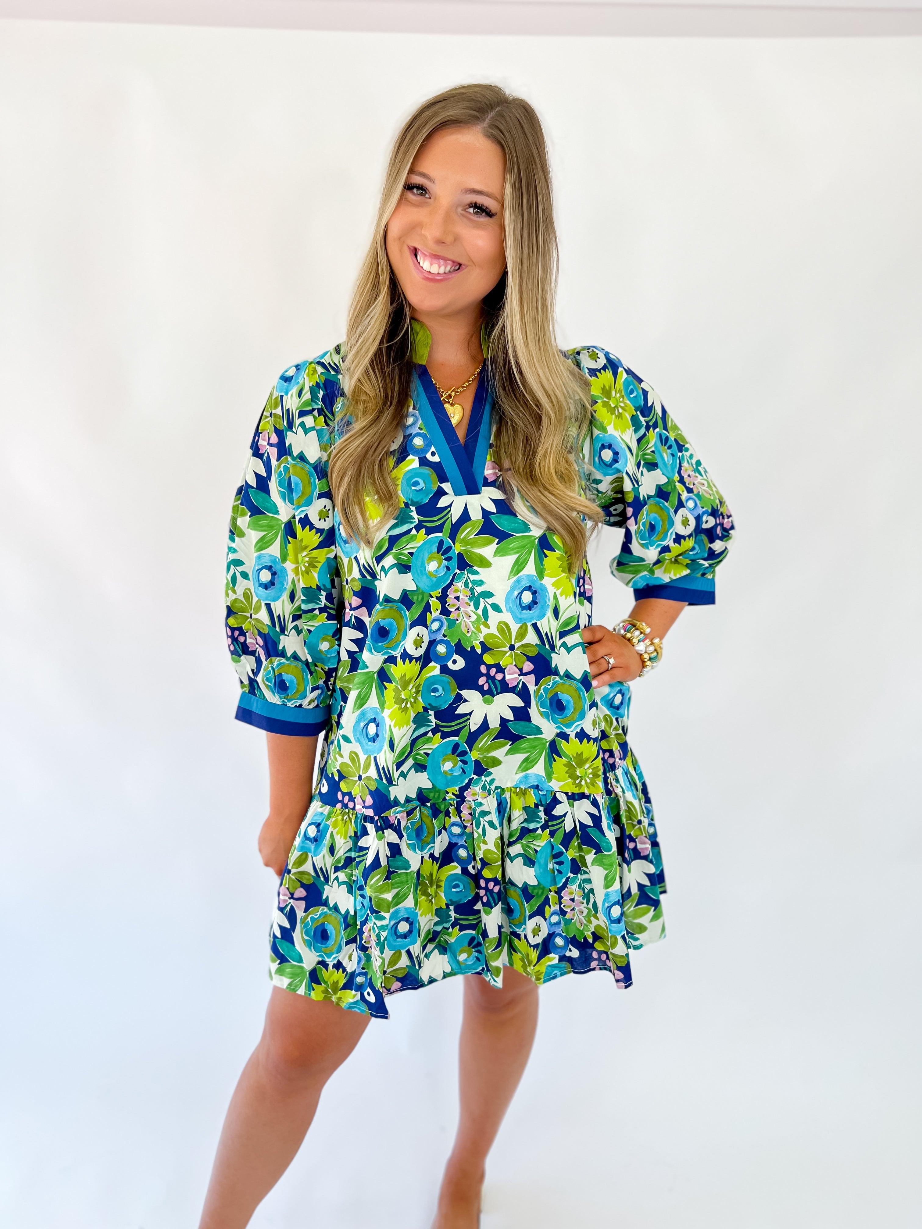 Fall Botanica Mini Dress