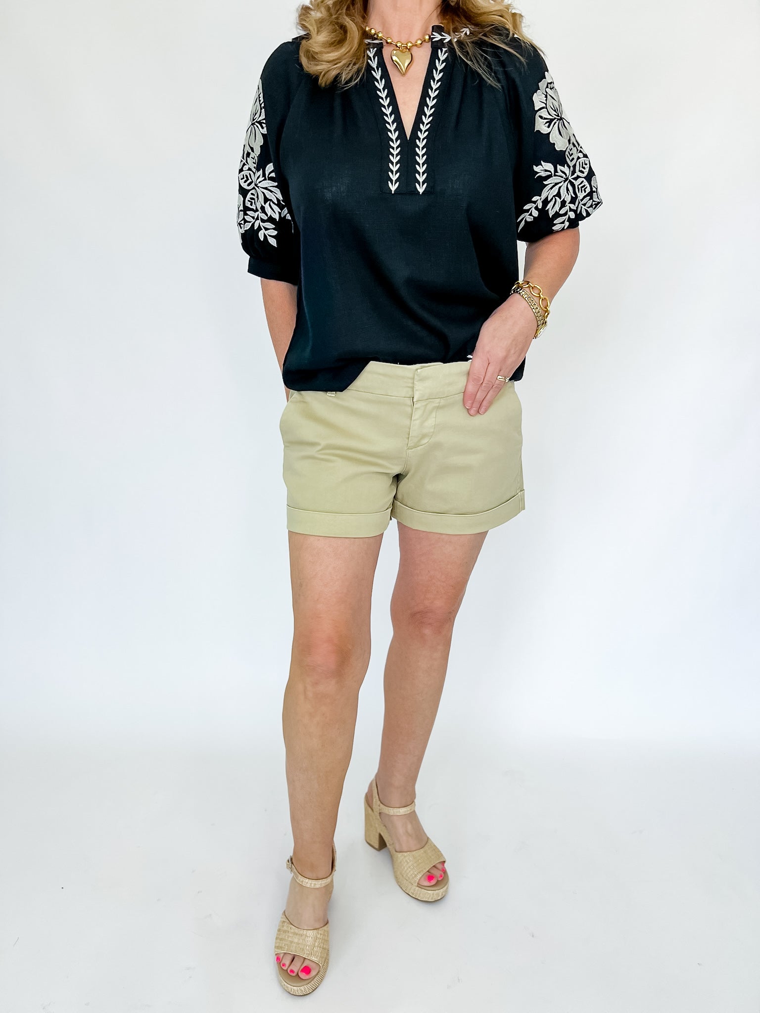 [Dear John] Hampton Shorts - Pale Khaki