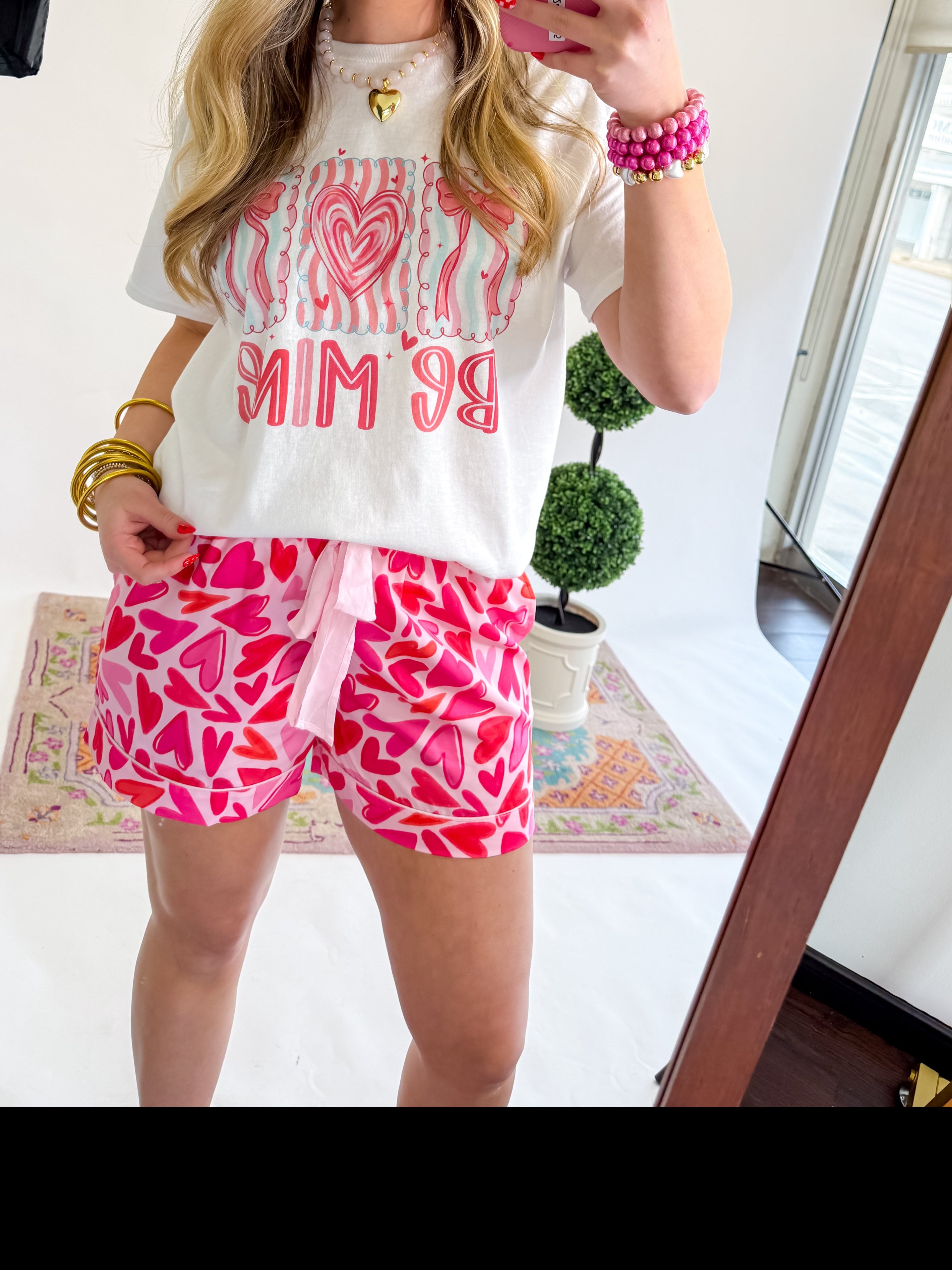 Be Mine Valentine's Day T-Shirt - White