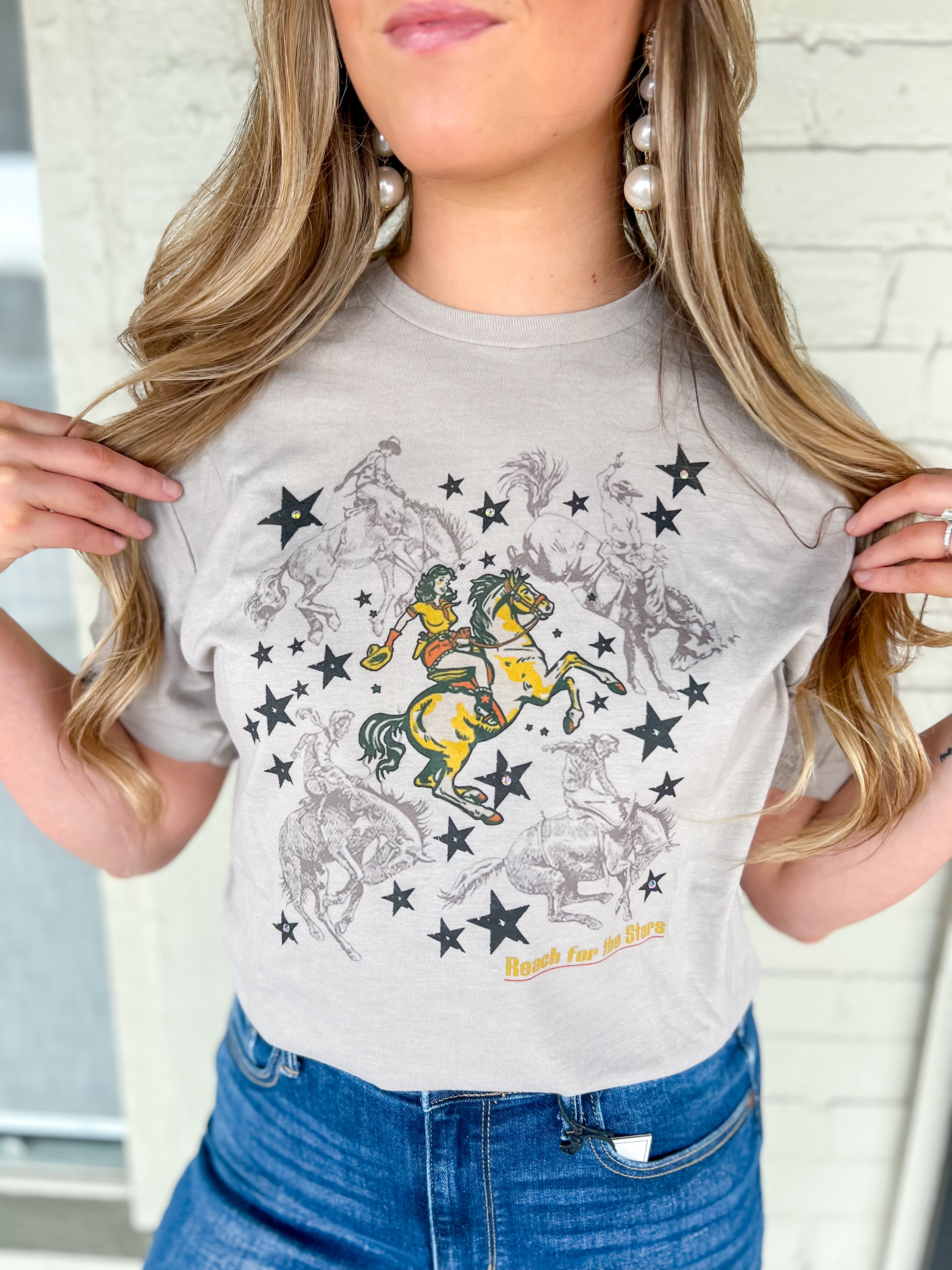 Reach For The Stars T-Shirt-Slate