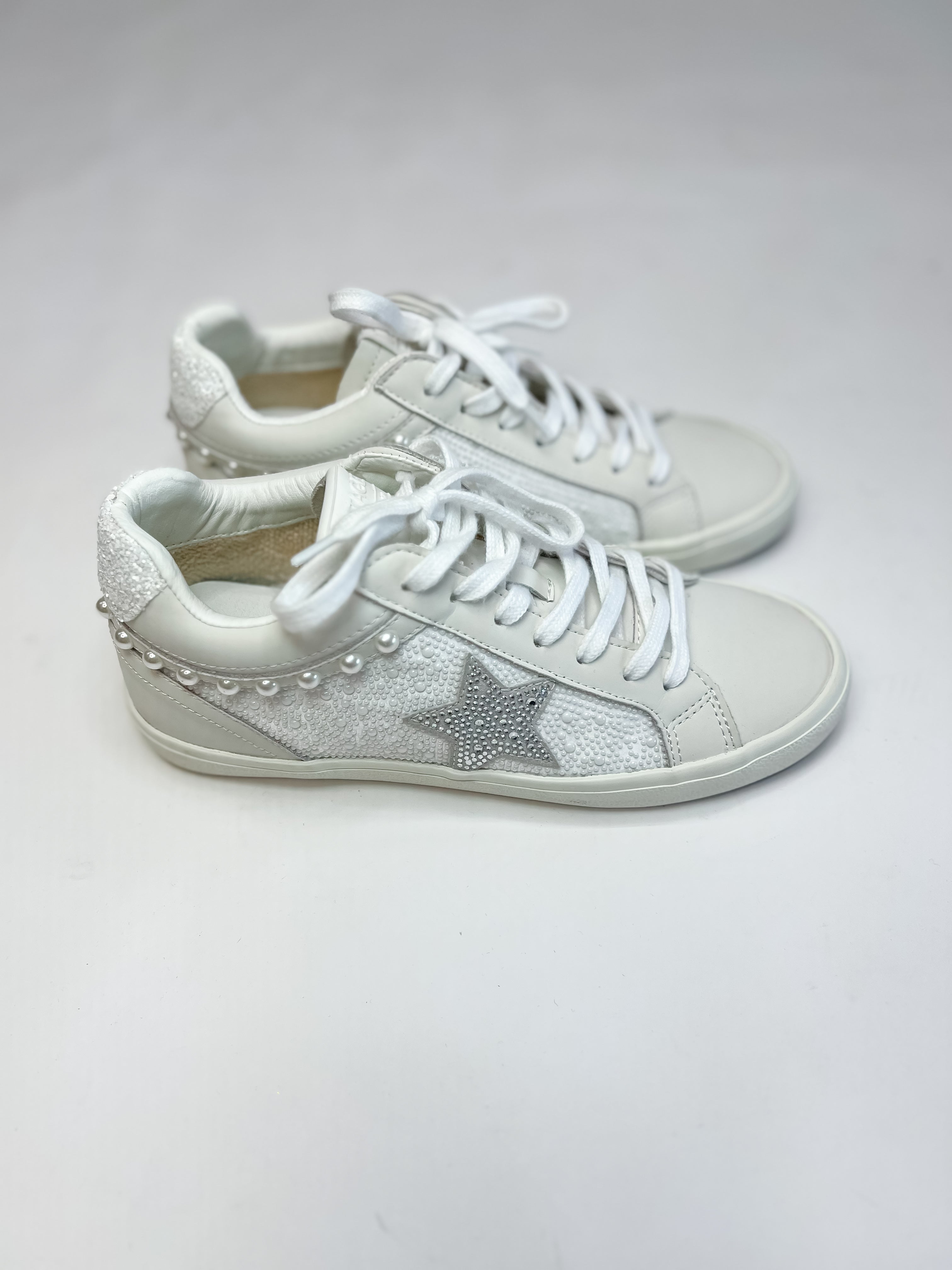 [Vintage Havana] Priscila Pearl Mid Top Sneaker