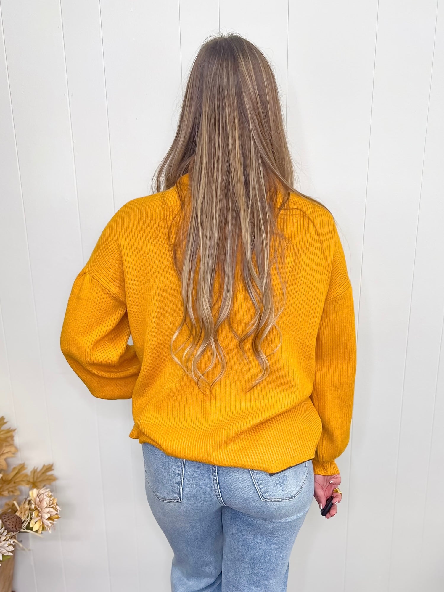 [Mud Pie] Roxie Turtleneck-Mustard