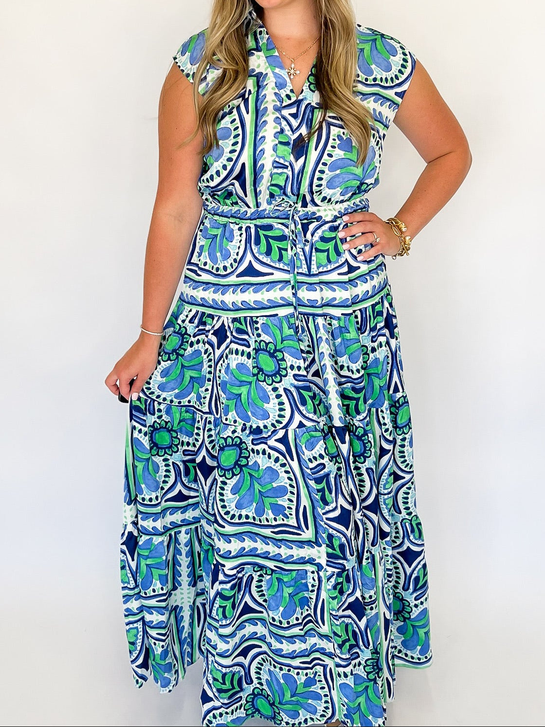 Beachside Botanicals Dress