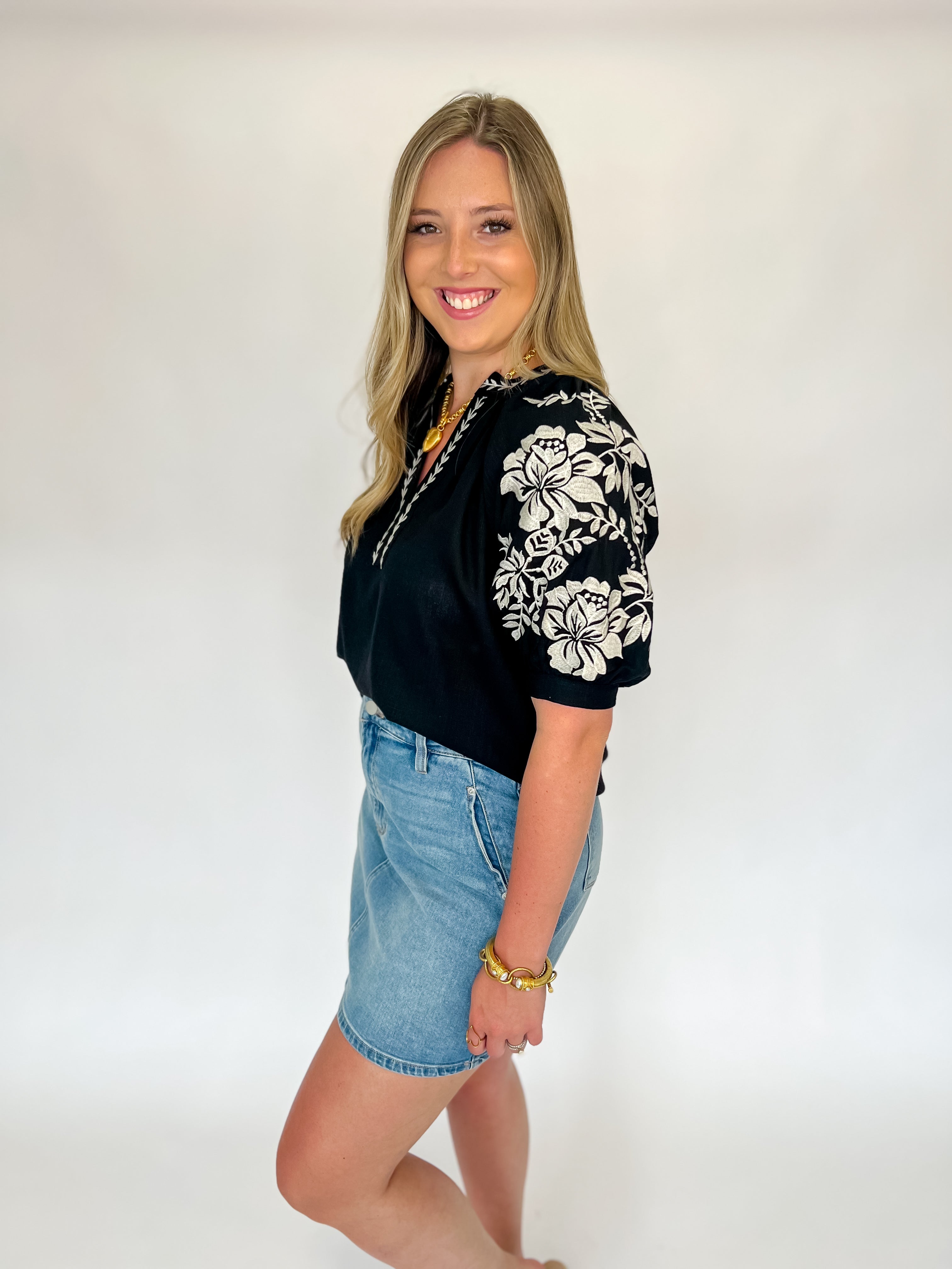 [THML]Resort Royale Blouse