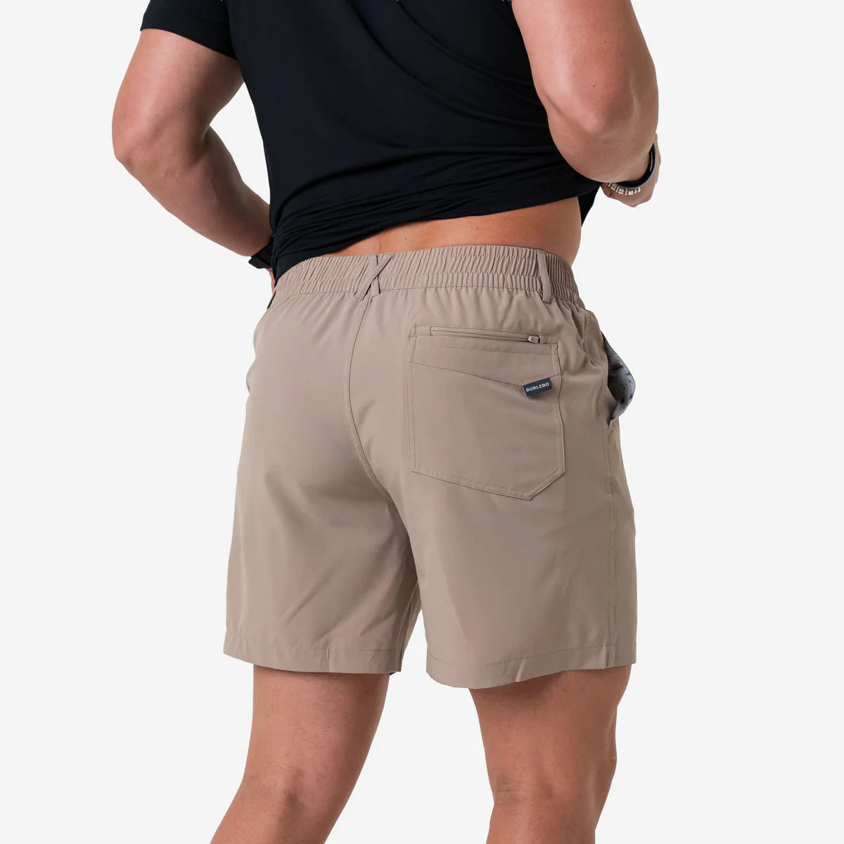 EVERYDAY SHORT-COBBLESTONE KHAKI DUCK HUNT POCKET