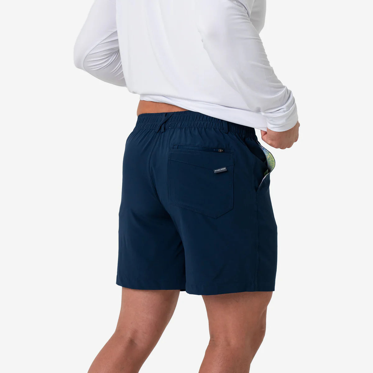 EVERYDAY SHORT-DEEP WATER NAVY MAYAN POCKET