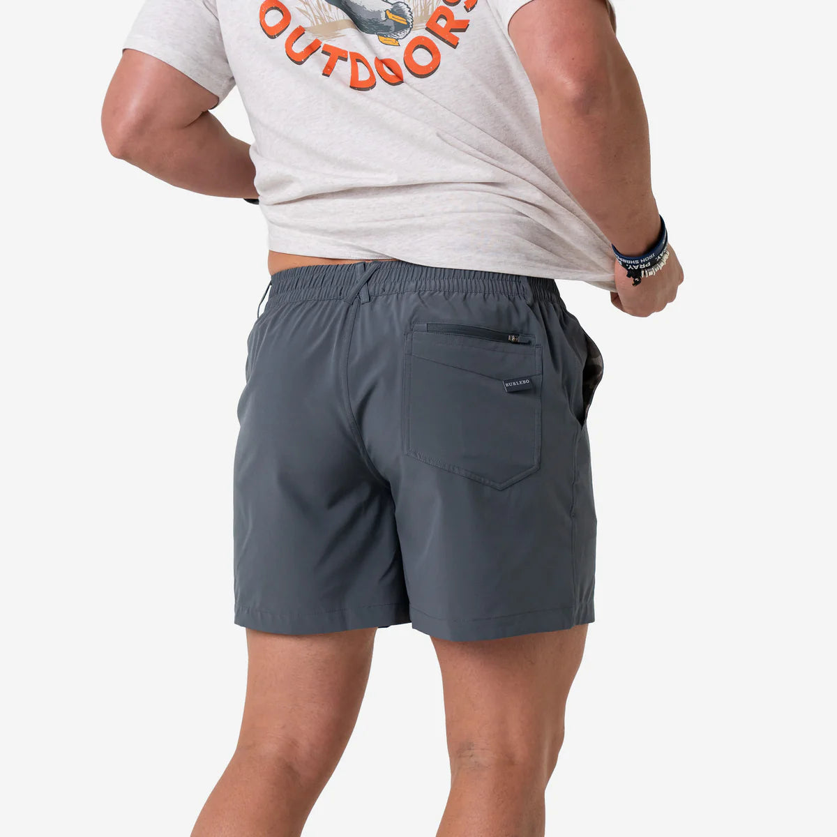 EVERYDAY SHORT-RIVER ROCK GREY CLASSIC DEER CAMO POCKET