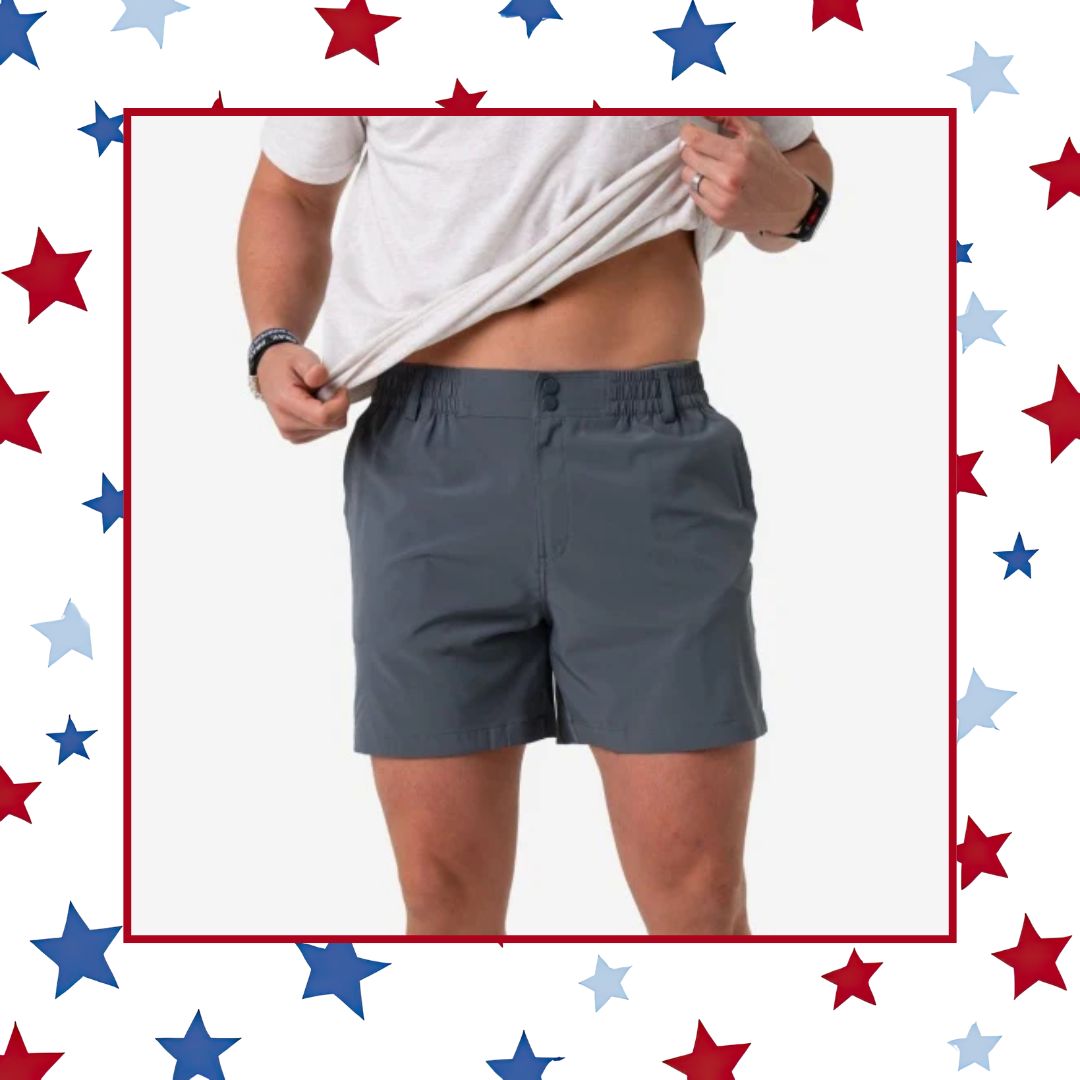 EVERYDAY SHORT-RIVER ROCK GREY CLASSIC DEER CAMO POCKET