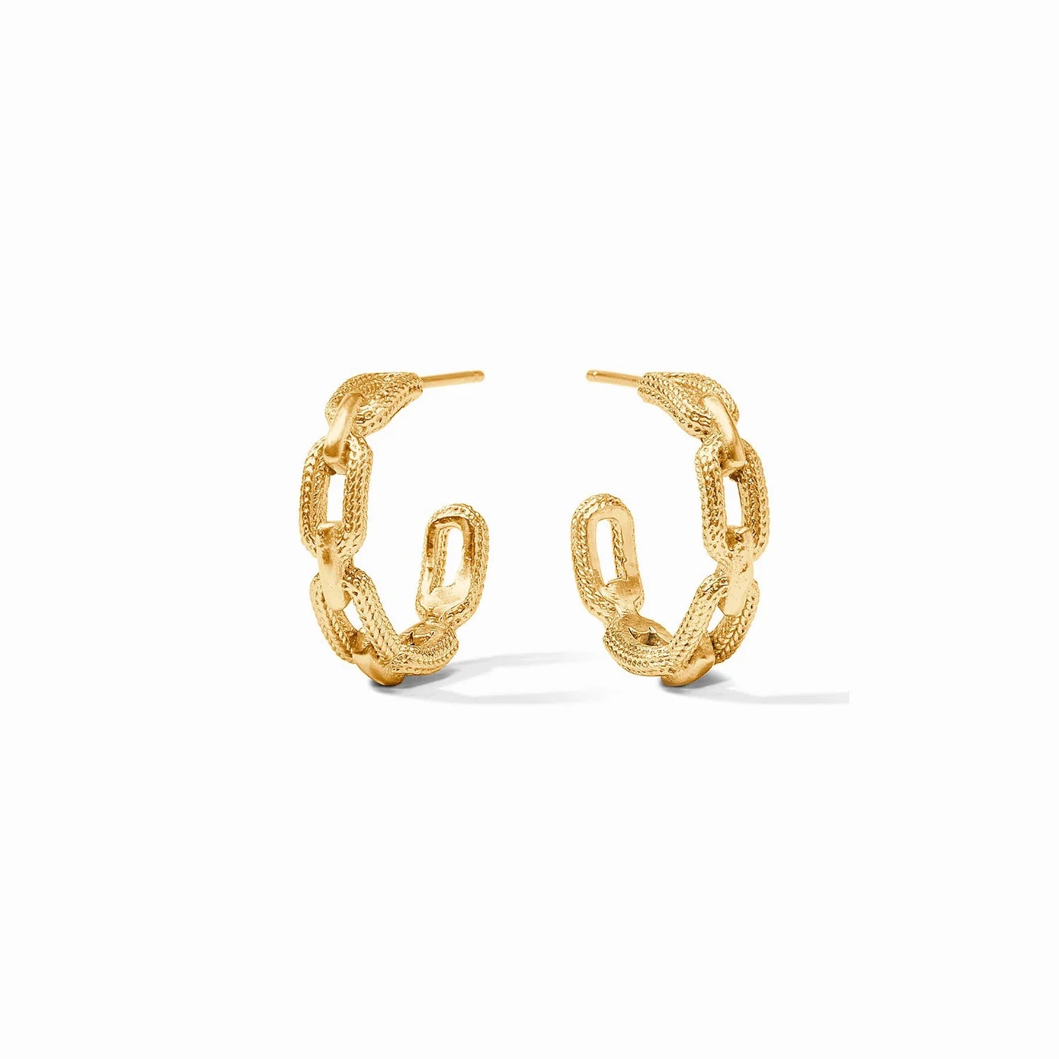 [Julie Vos] Cheval Paperclip Hoop-Gold-Small