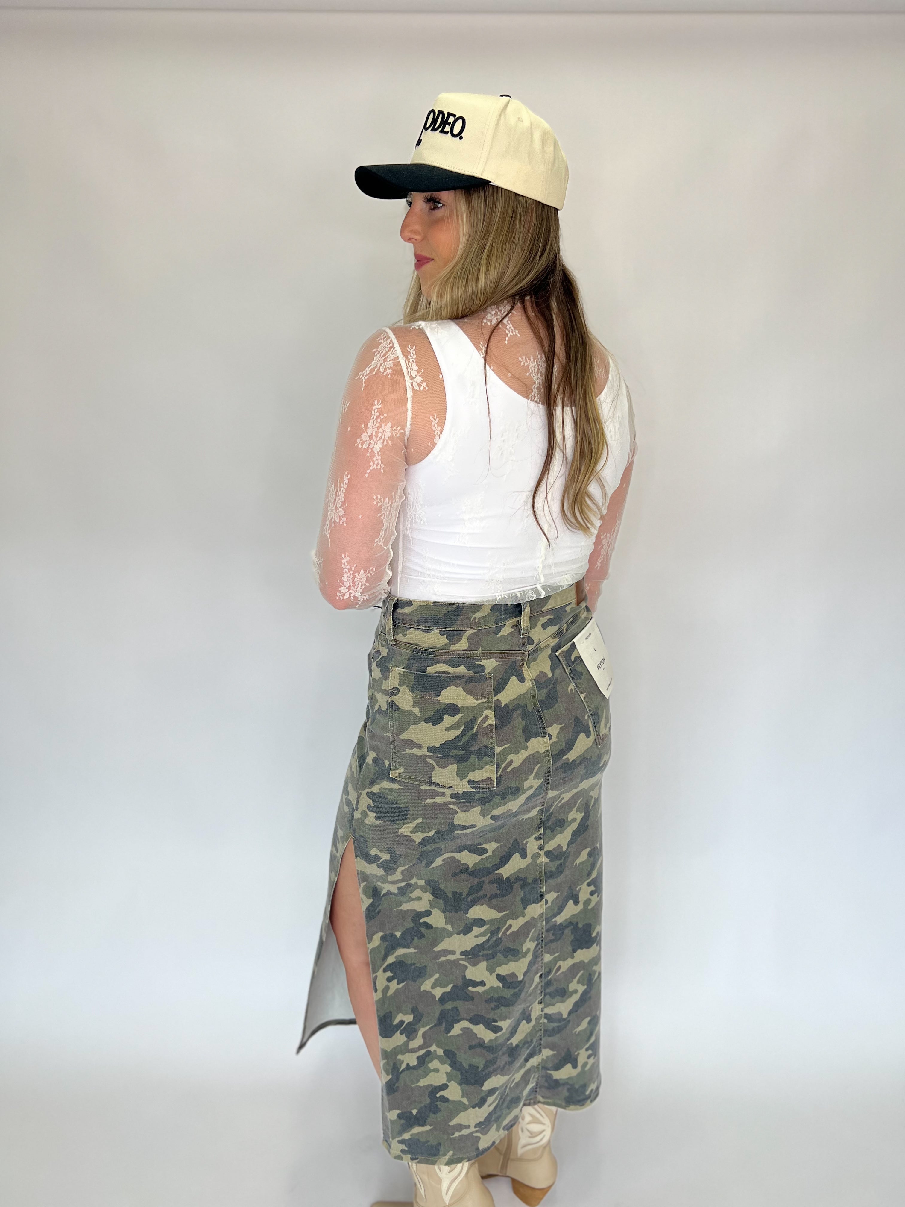 Sylvie Sheer Lace Top