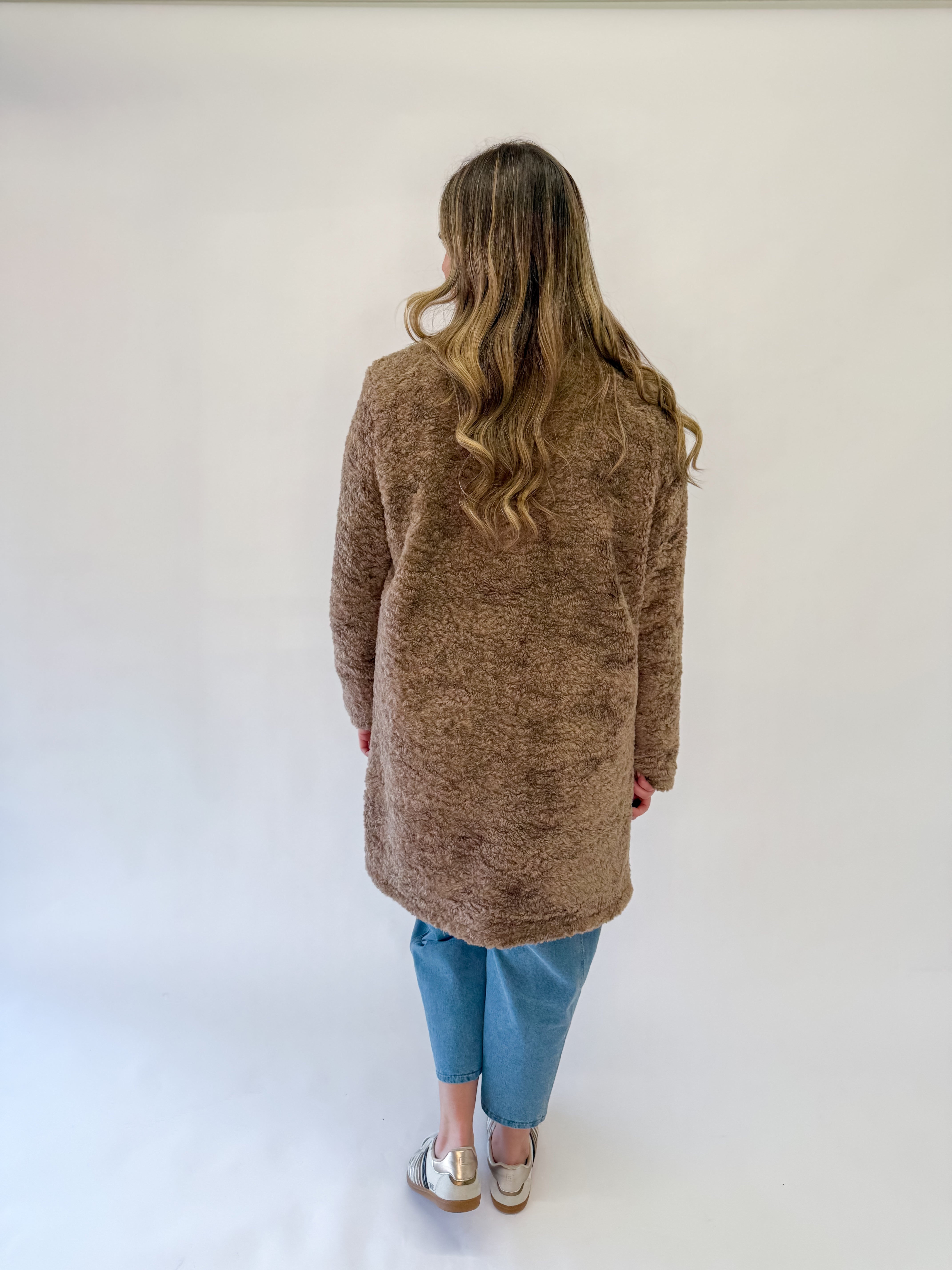 Isabella Button Front Coat