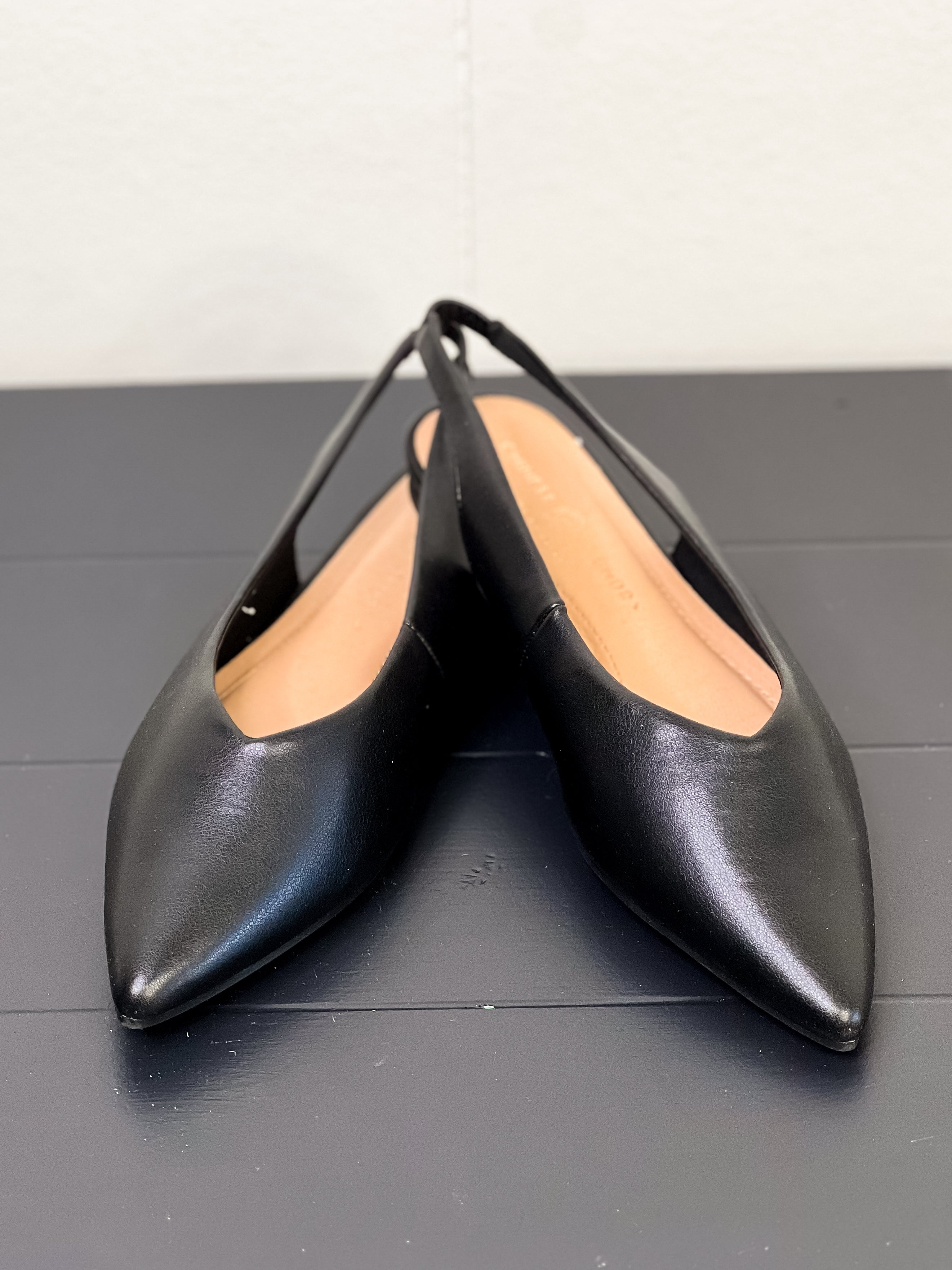 [Chinese Laundry] Hadiya Smooth Flats-Black