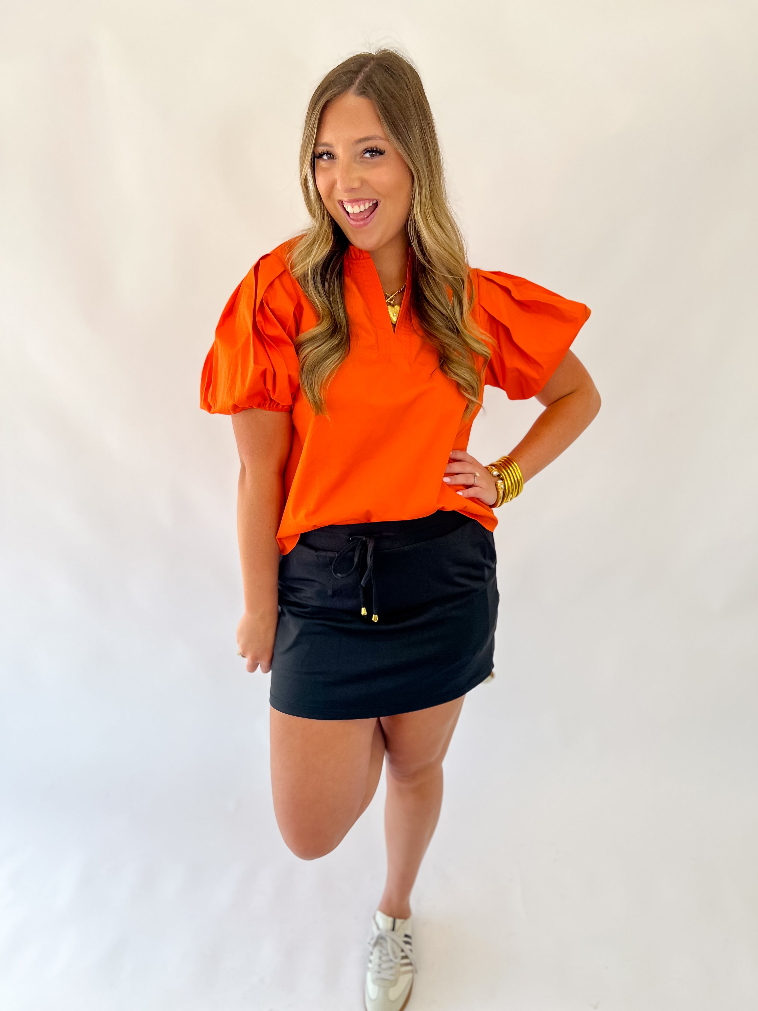 [Jess Lea] After Dark Black Skort