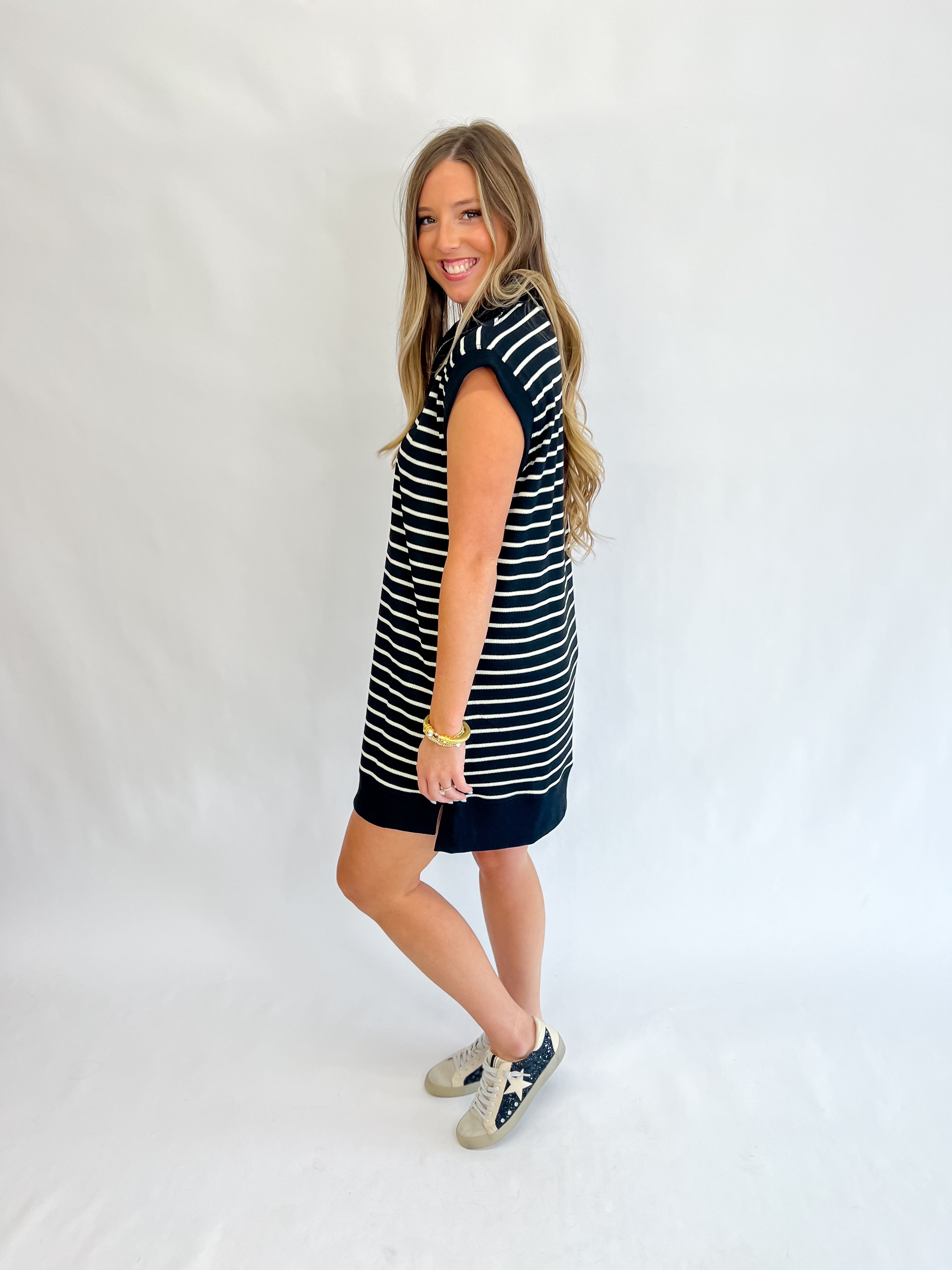 Striped Serenity Dress