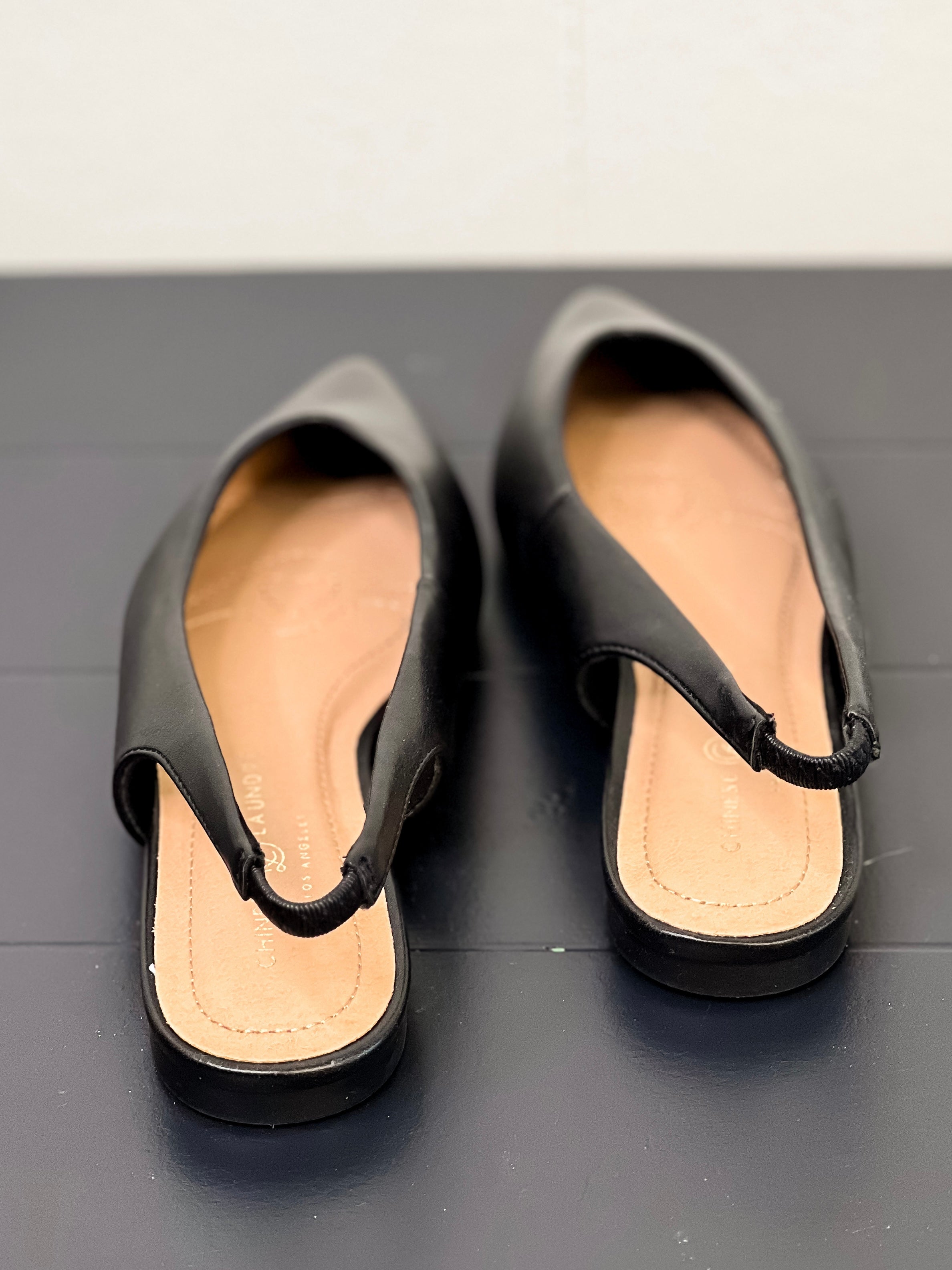 [Chinese Laundry] Hadiya Smooth Flats-Black