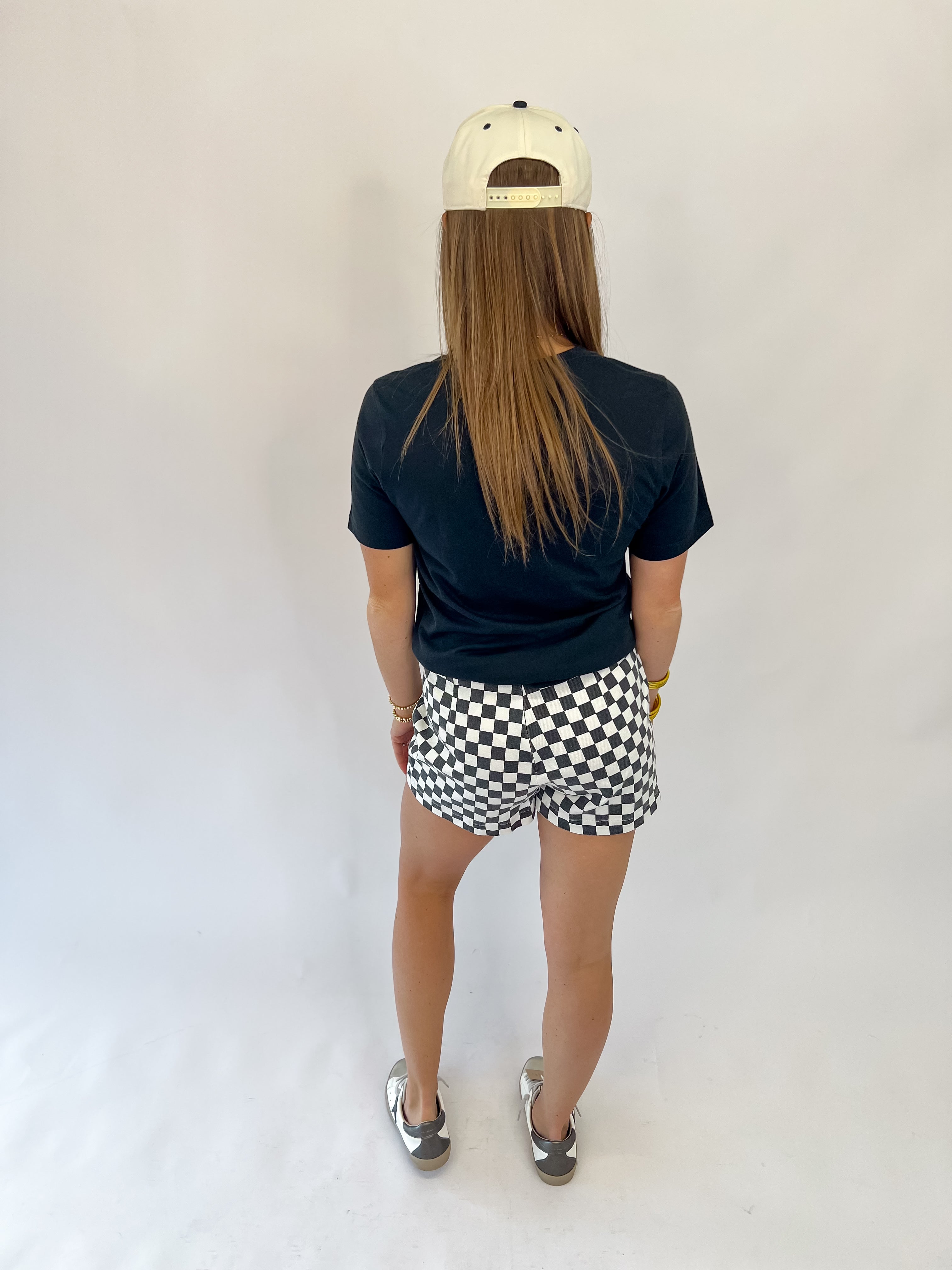 Varsity Vibes Skort - Black