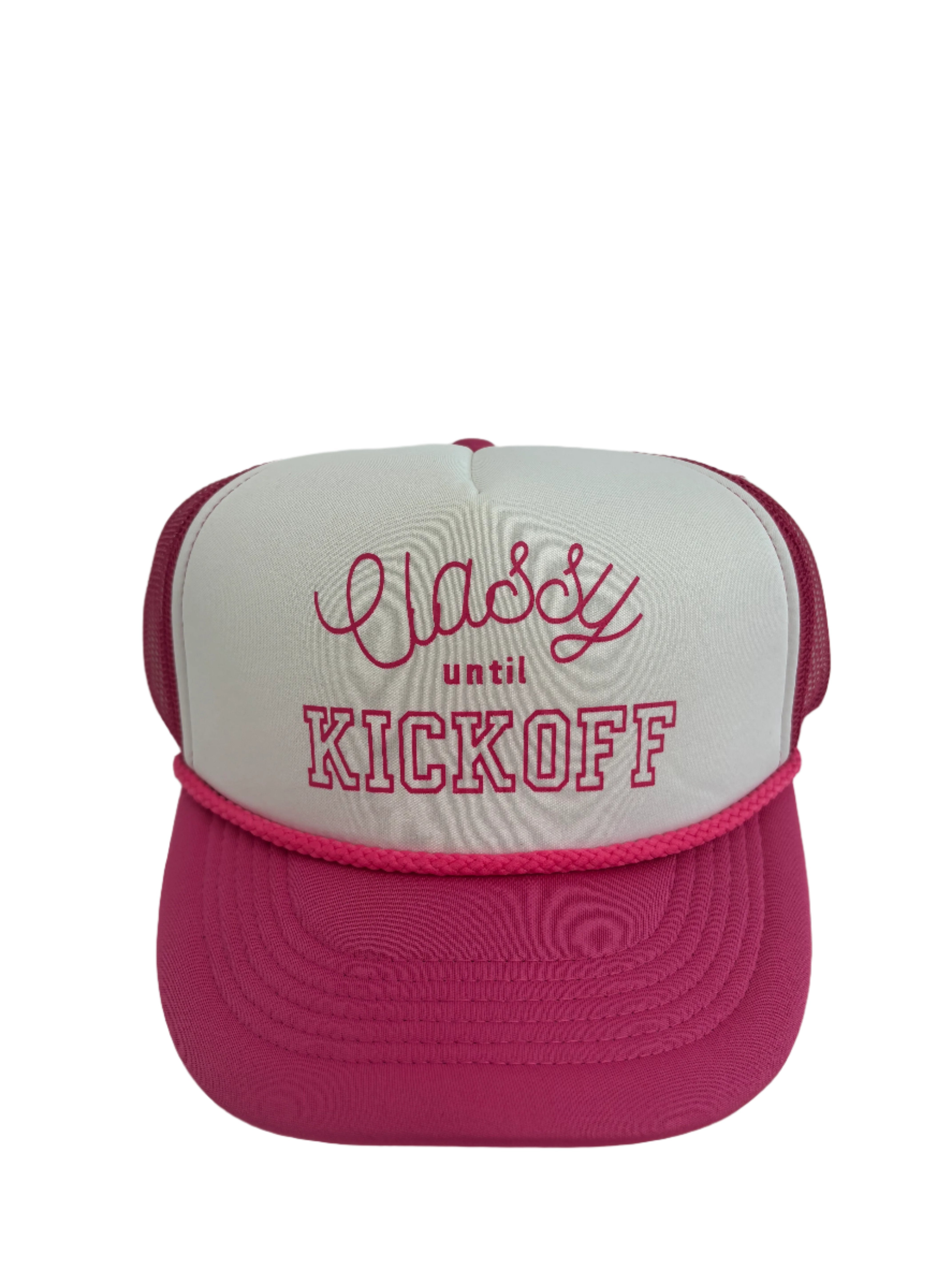 [Layerz] Classy Until Kickoff Cap - Pink