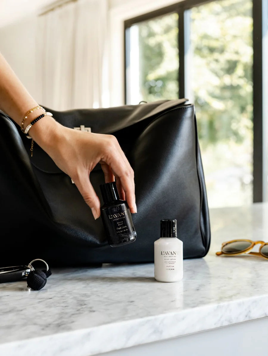 Mini Hand Care Set - Hand Soap + Hand Lotion - Fresh Linen