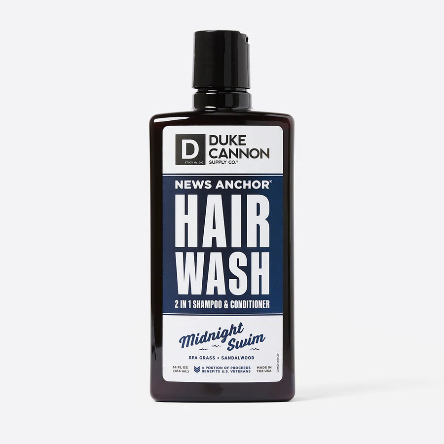 [Duke Cannon] 2-in-1 Hair Wash-Midnight Swim