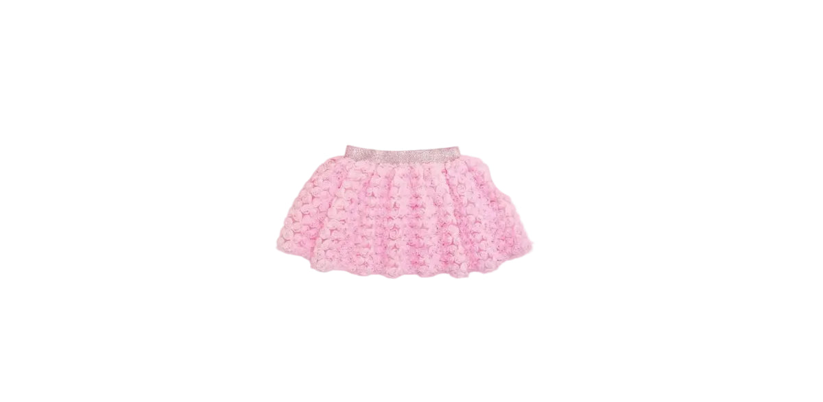 Flower Flutter Tutu - Light Pink