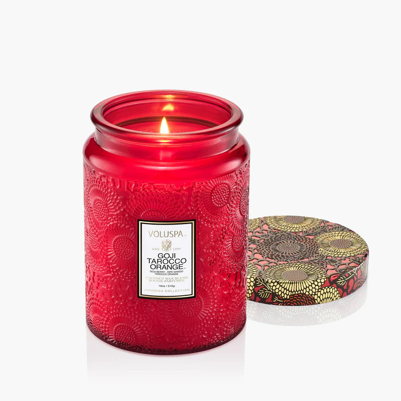 Goji Tarocco Orange Large Candle - 18oz