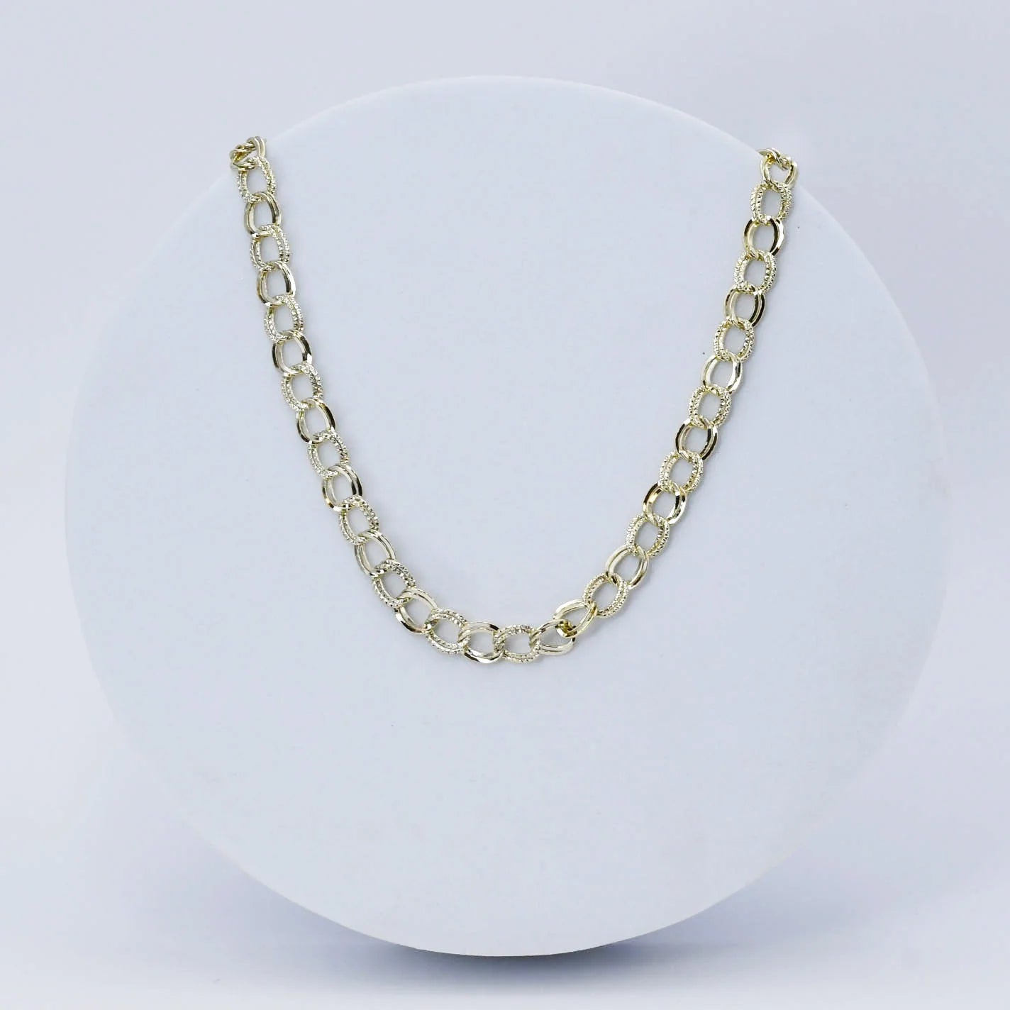 Gold Small Circle Chain