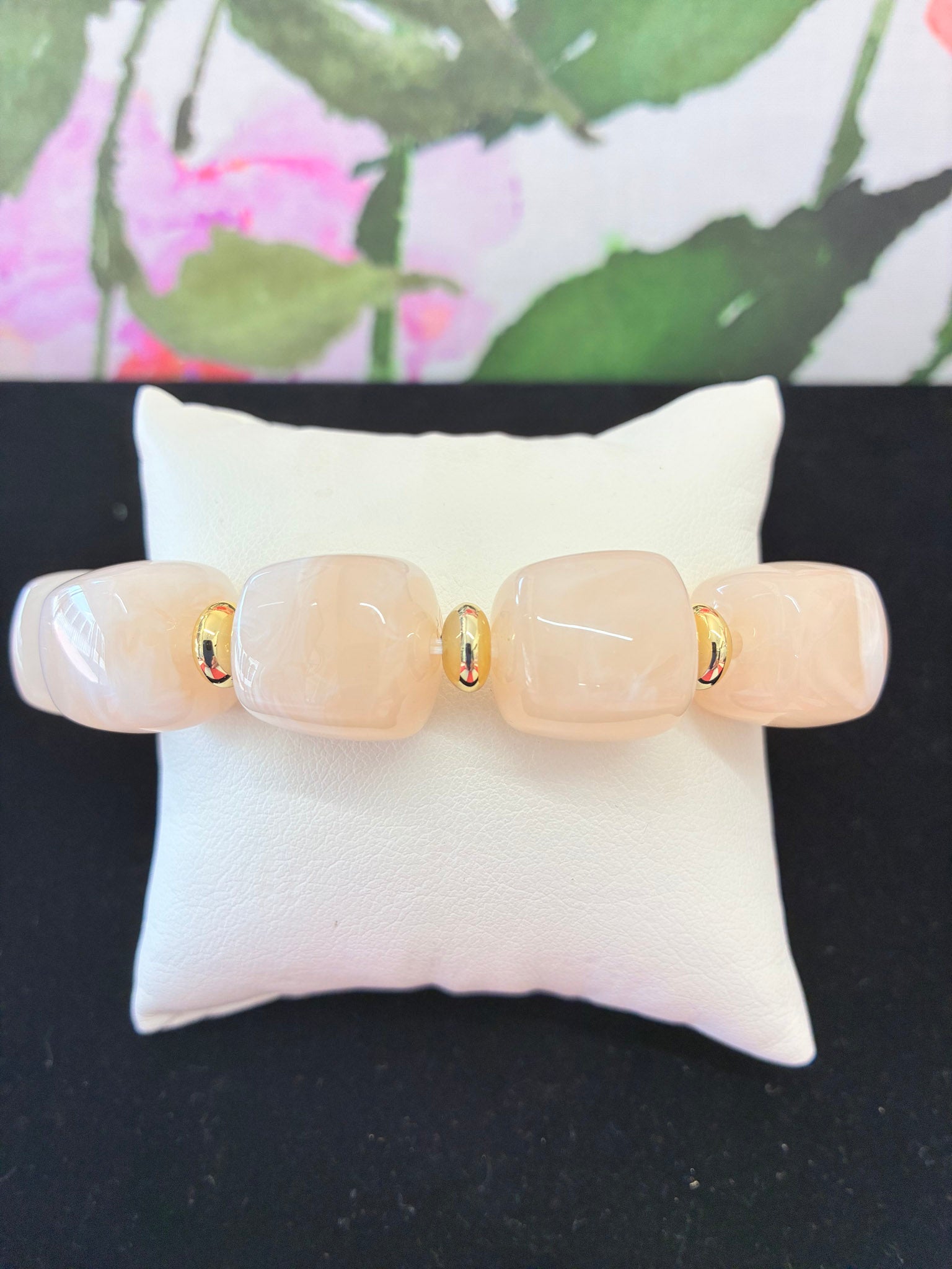 Beaded Bracelet-Ivory