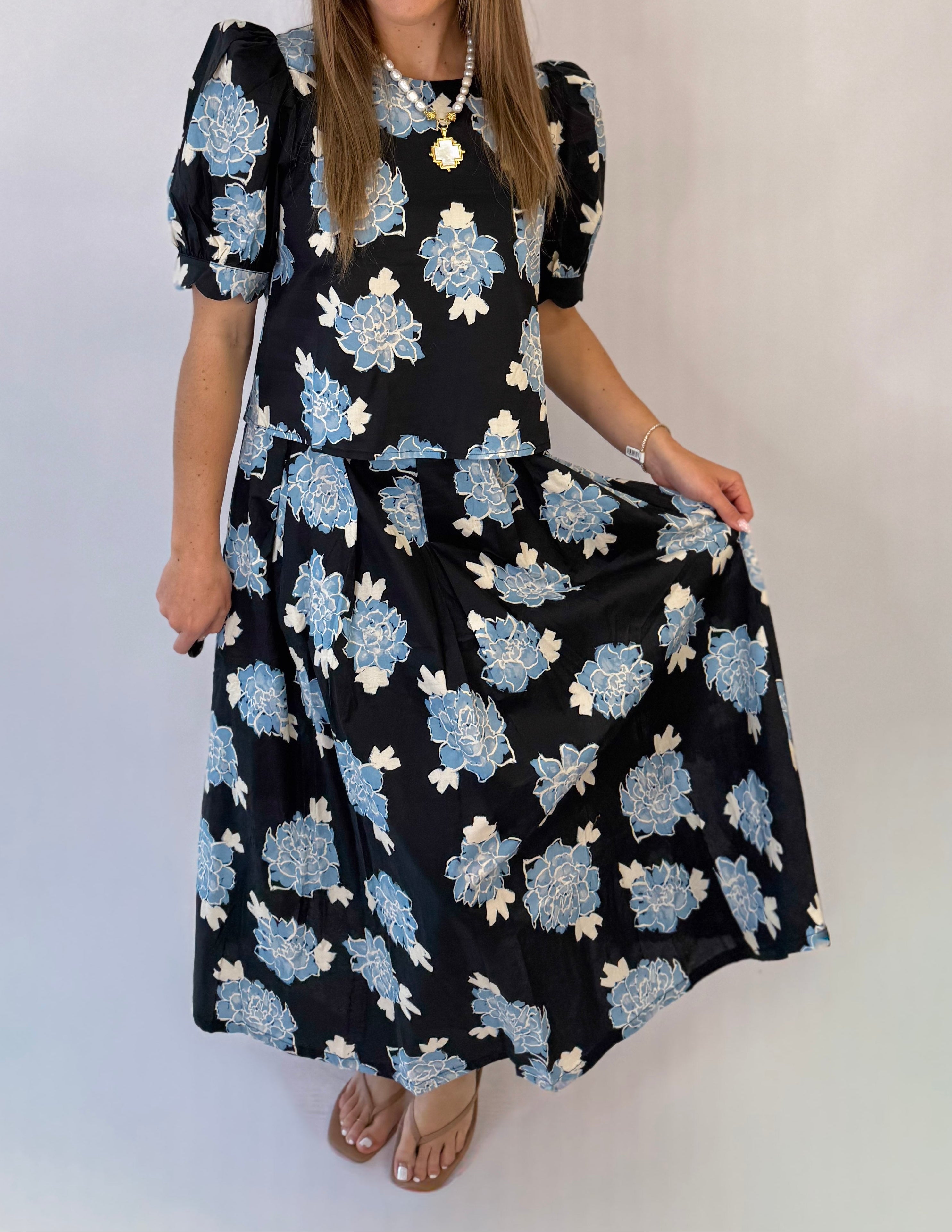 Night Garden Skirt