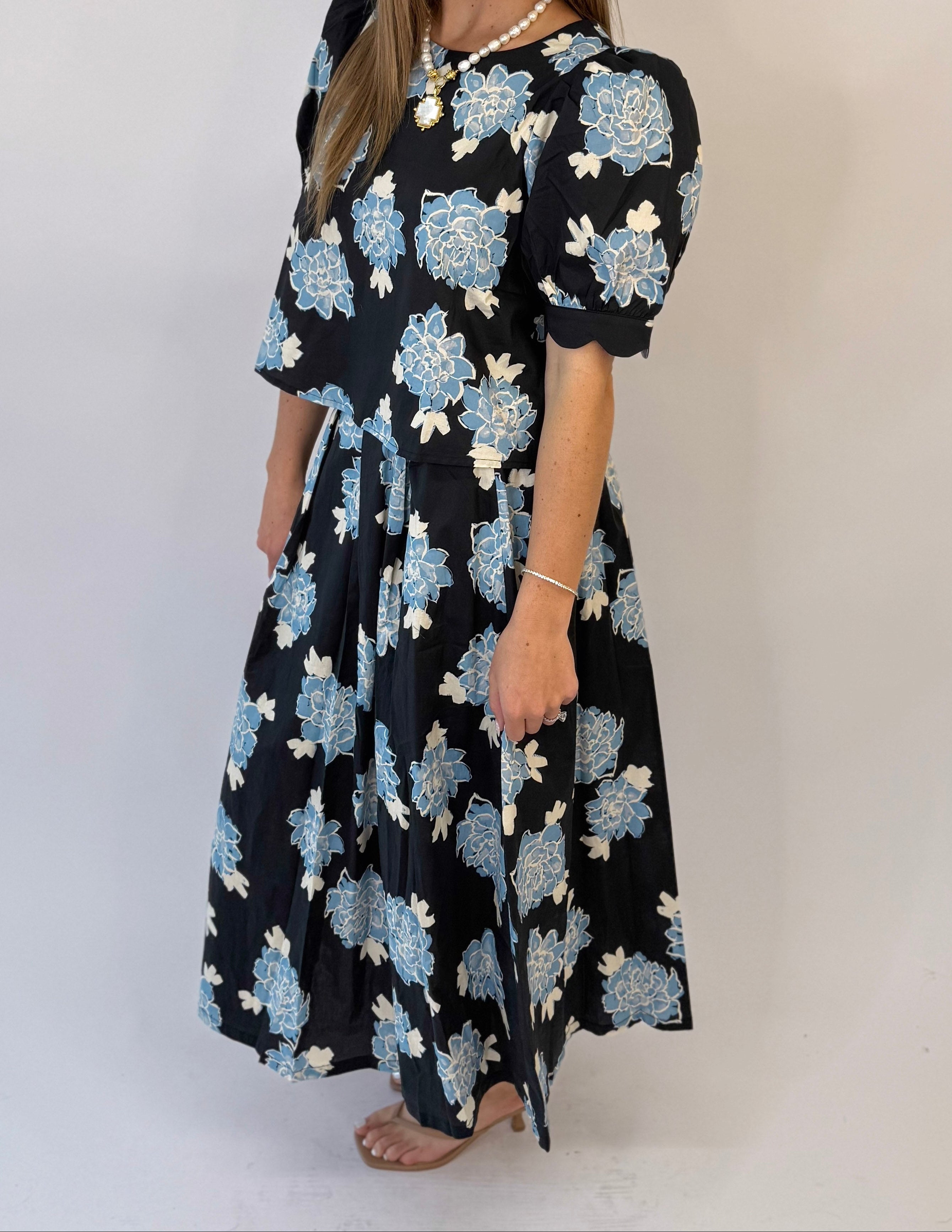 Night Garden Skirt