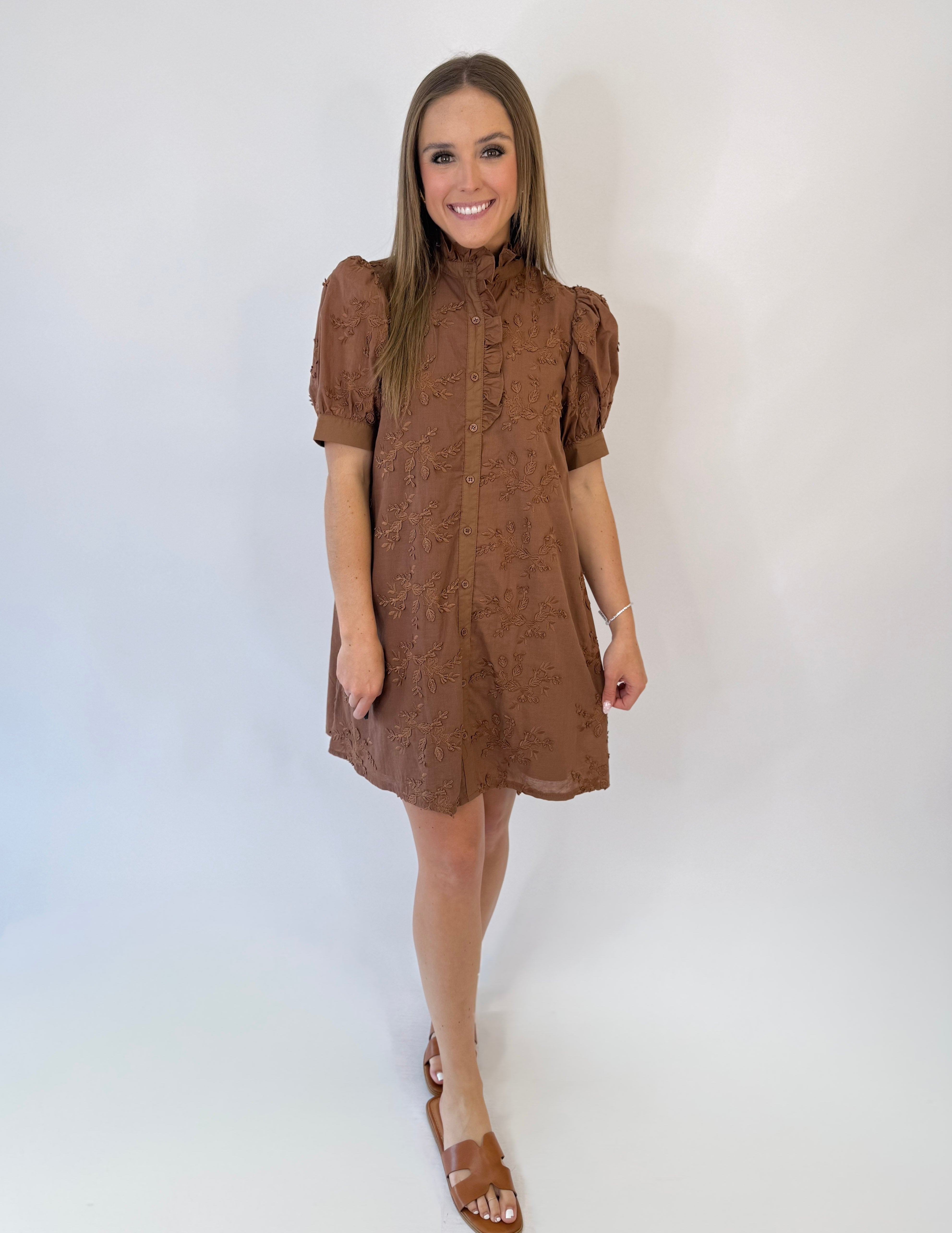 The Mariblle Dress- Mocha