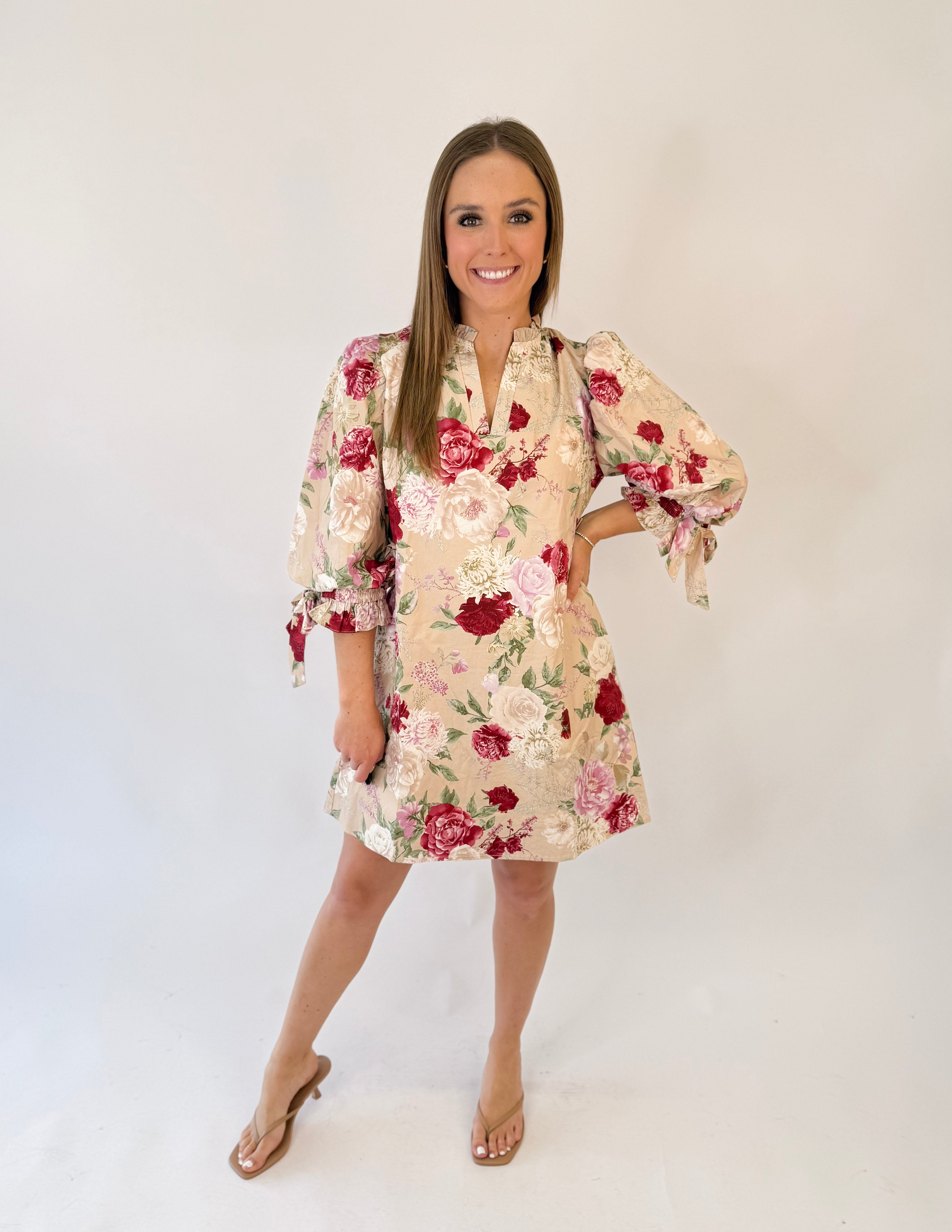 Petal Ruffle Dress