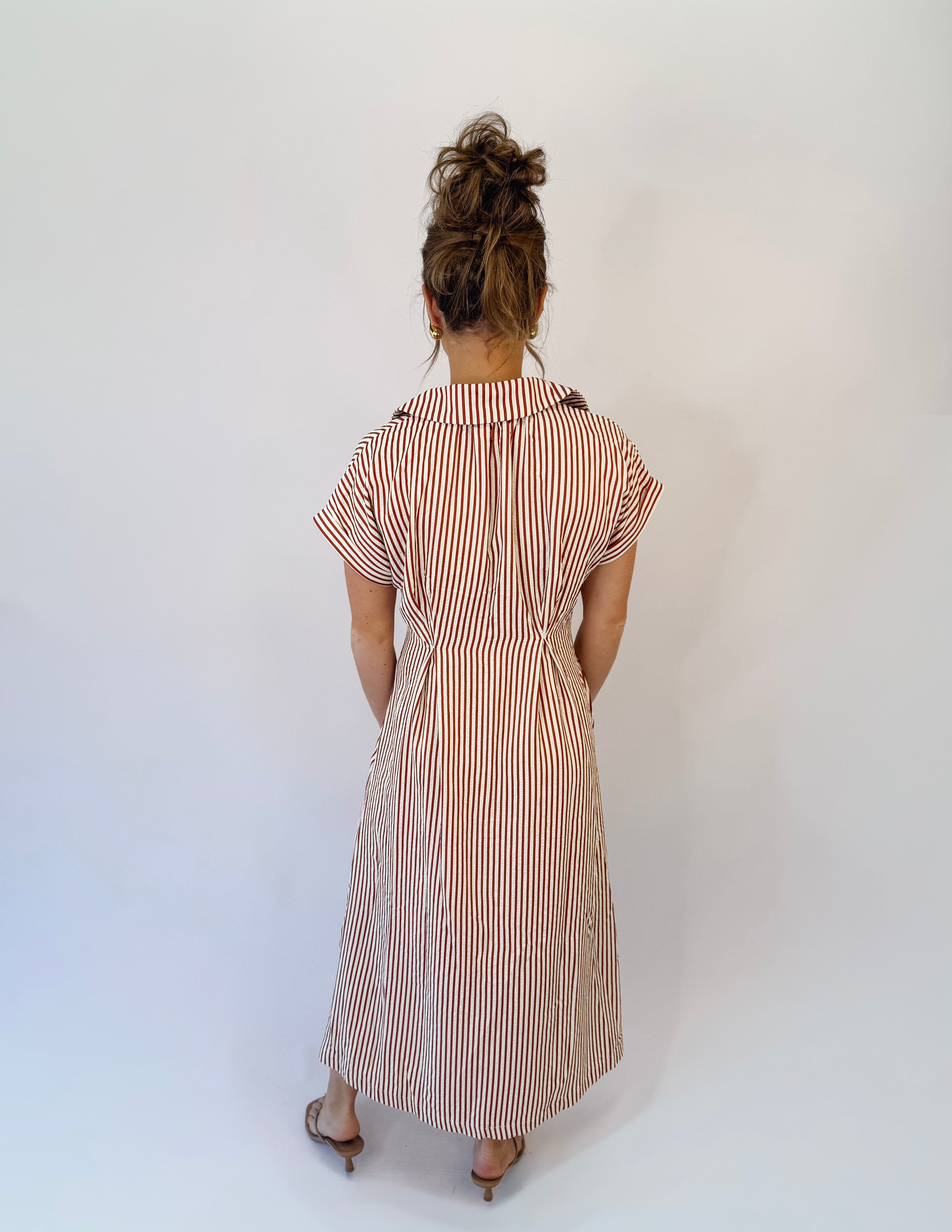 Autumn Stroll Midi Dress