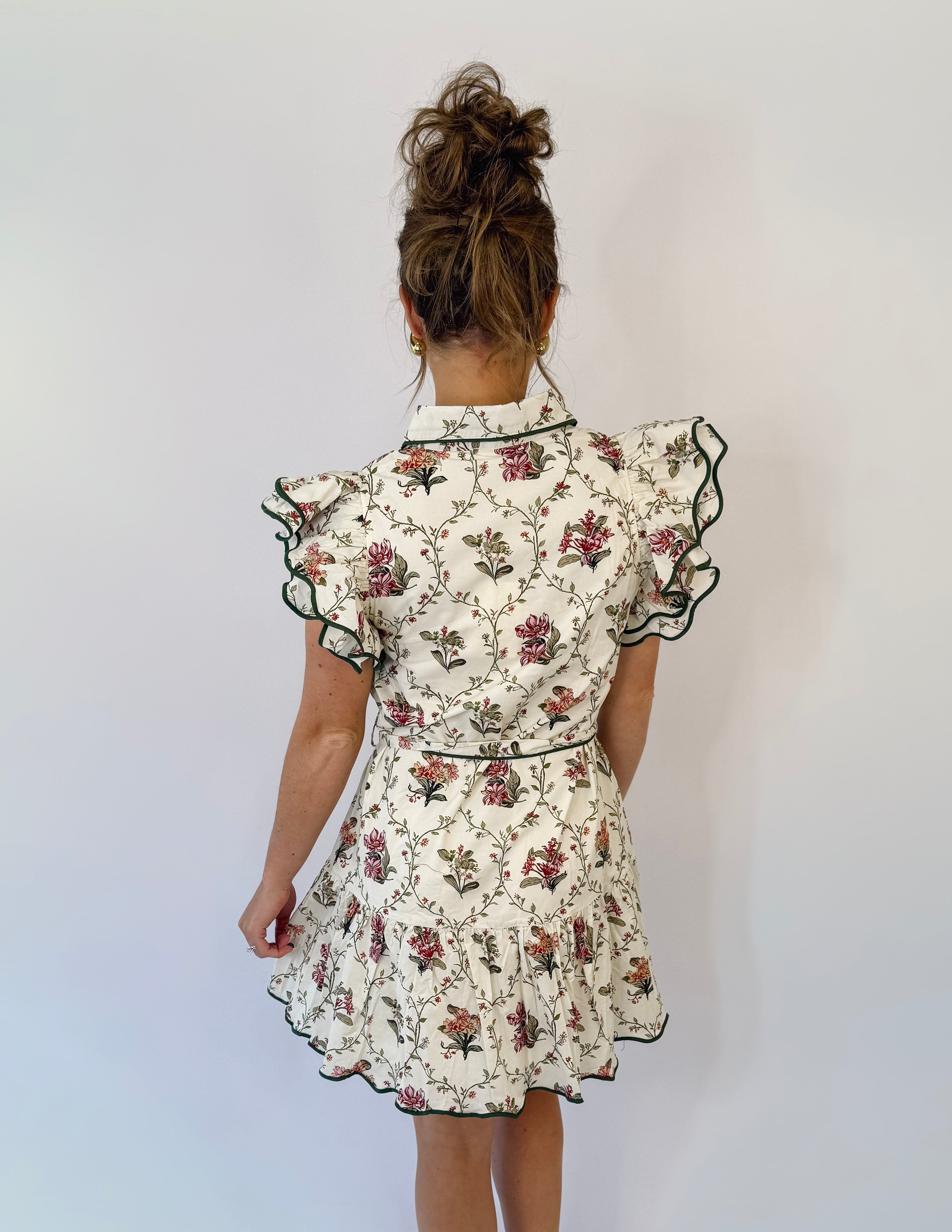 Garden Lace Mini Dress