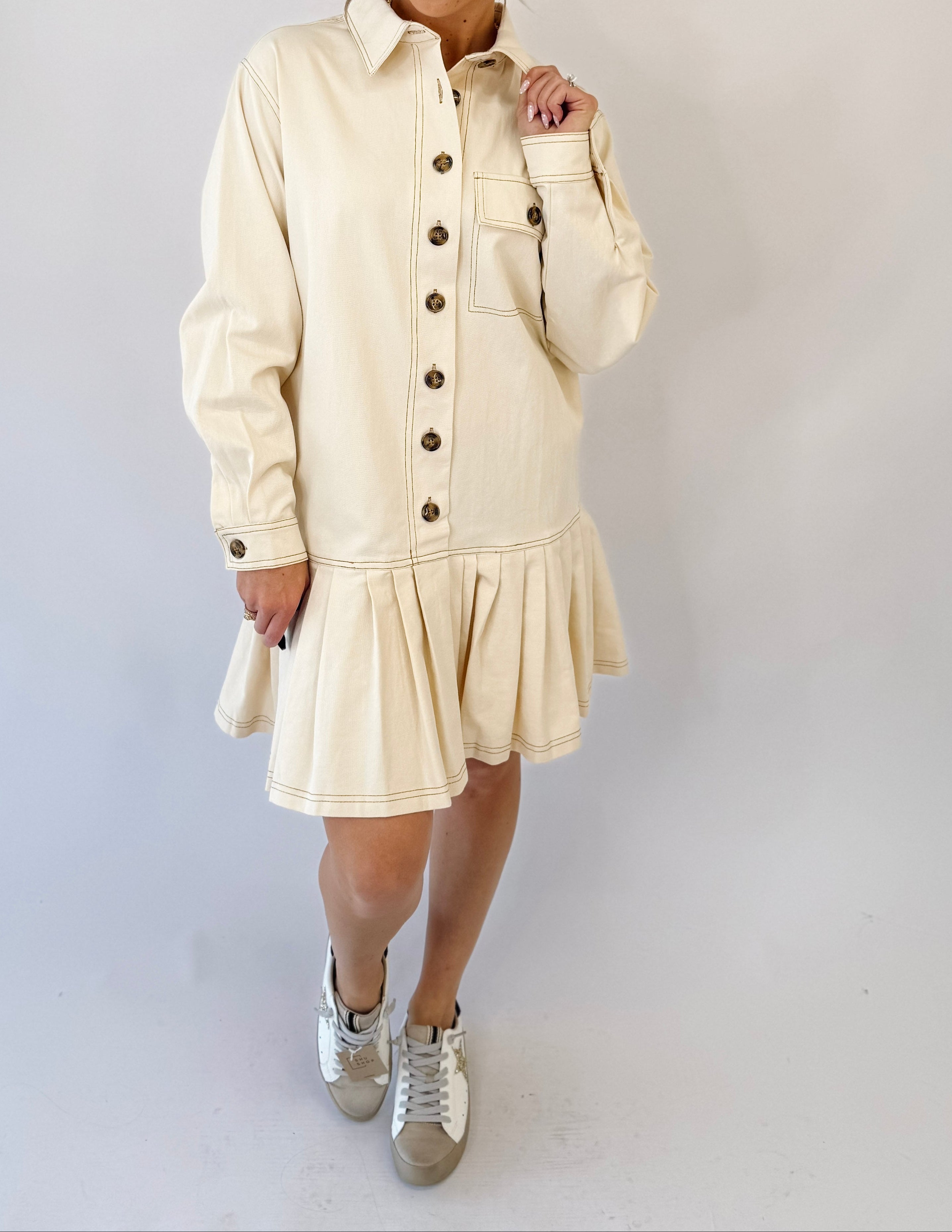 Ivory Thread Dress