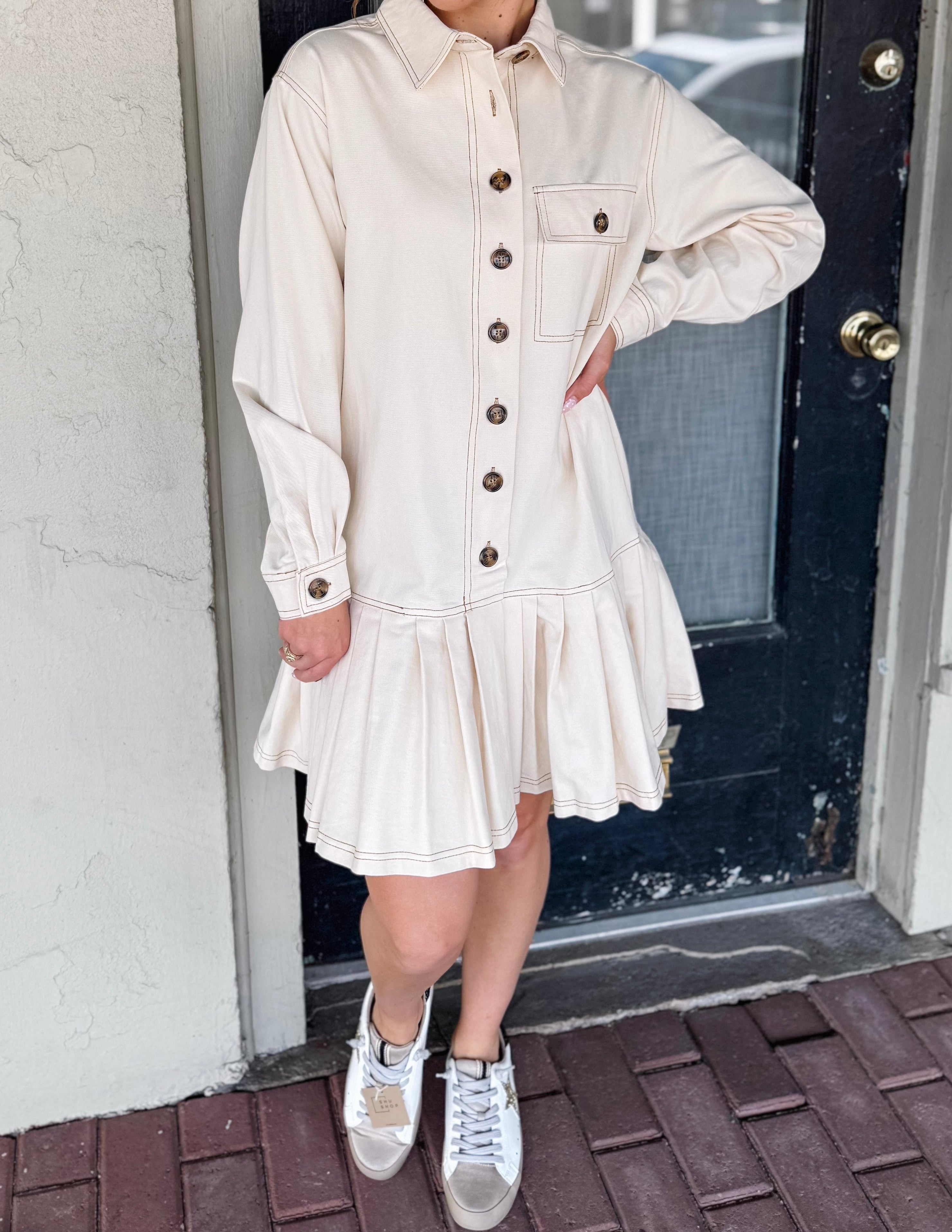Ivory Thread Dress