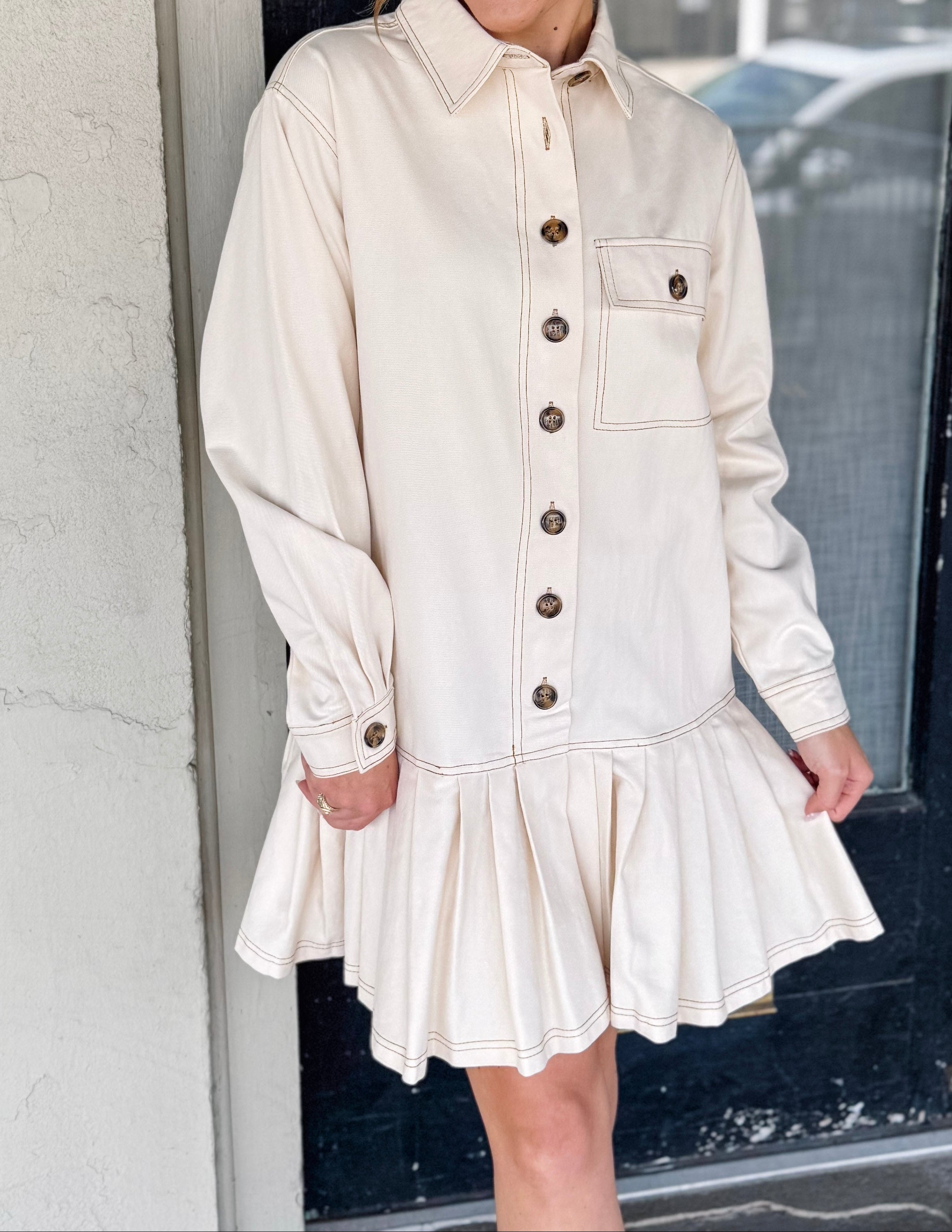 Ivory Thread Dress