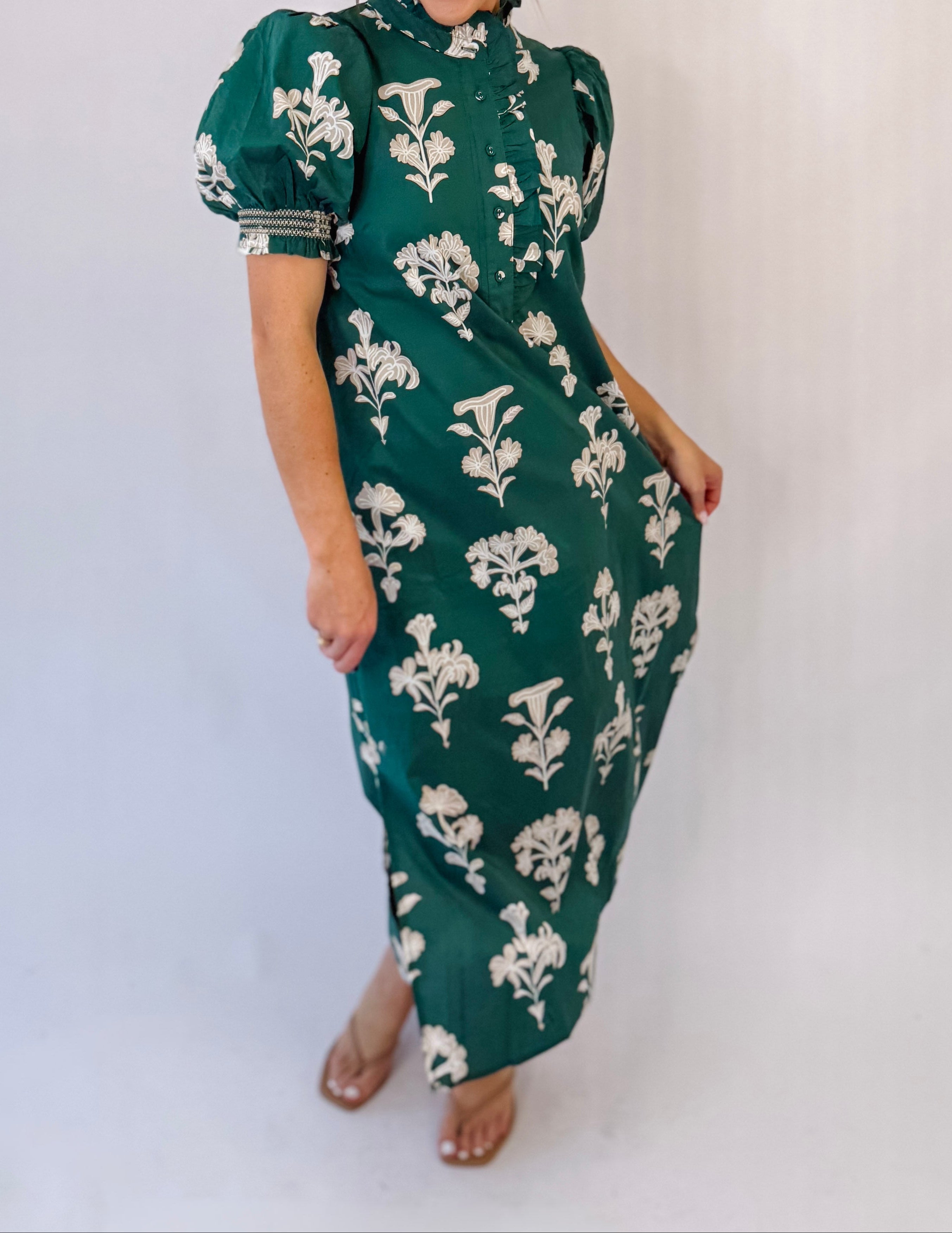 Ivy Petal Midi Dress