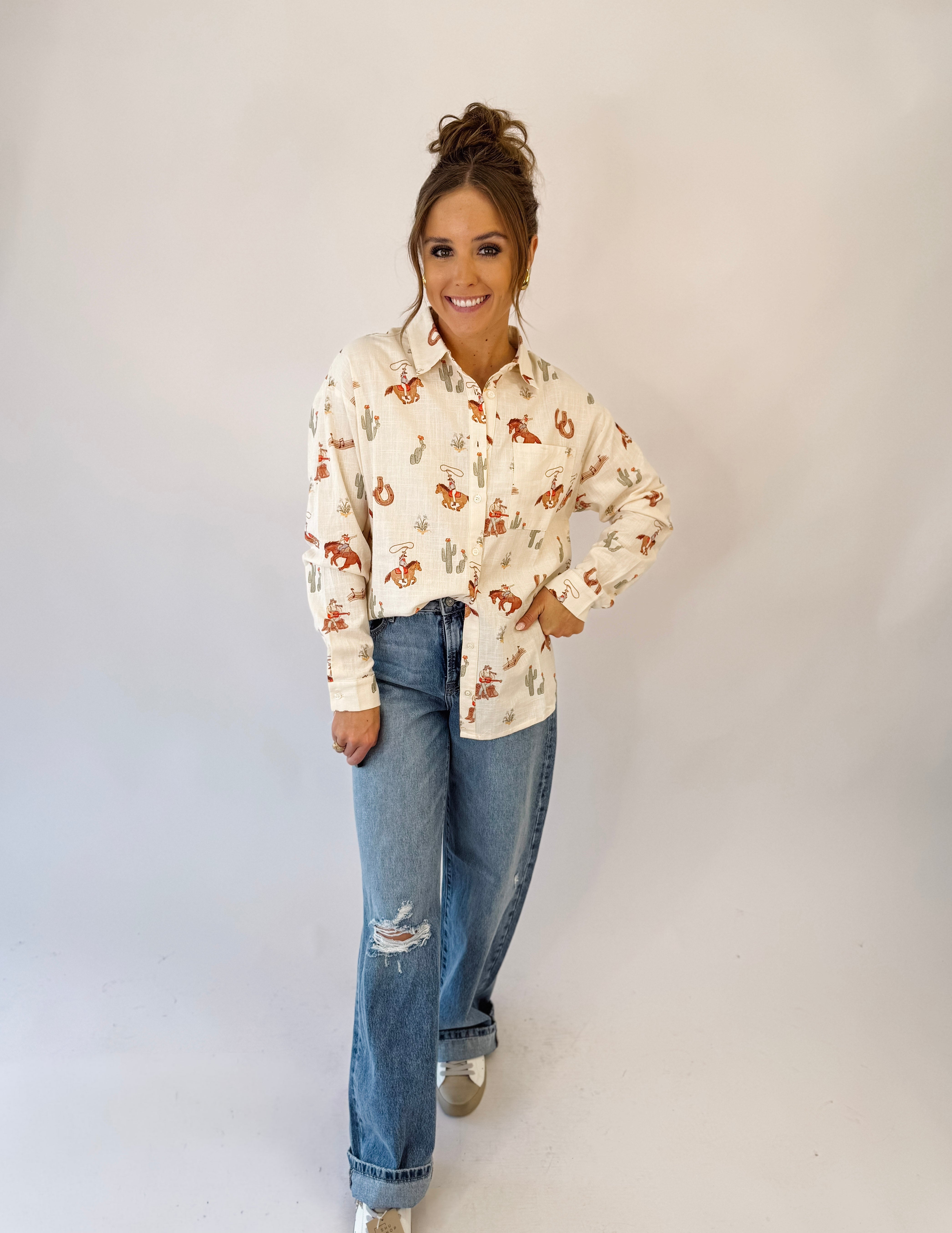 Desert Rider Button Down