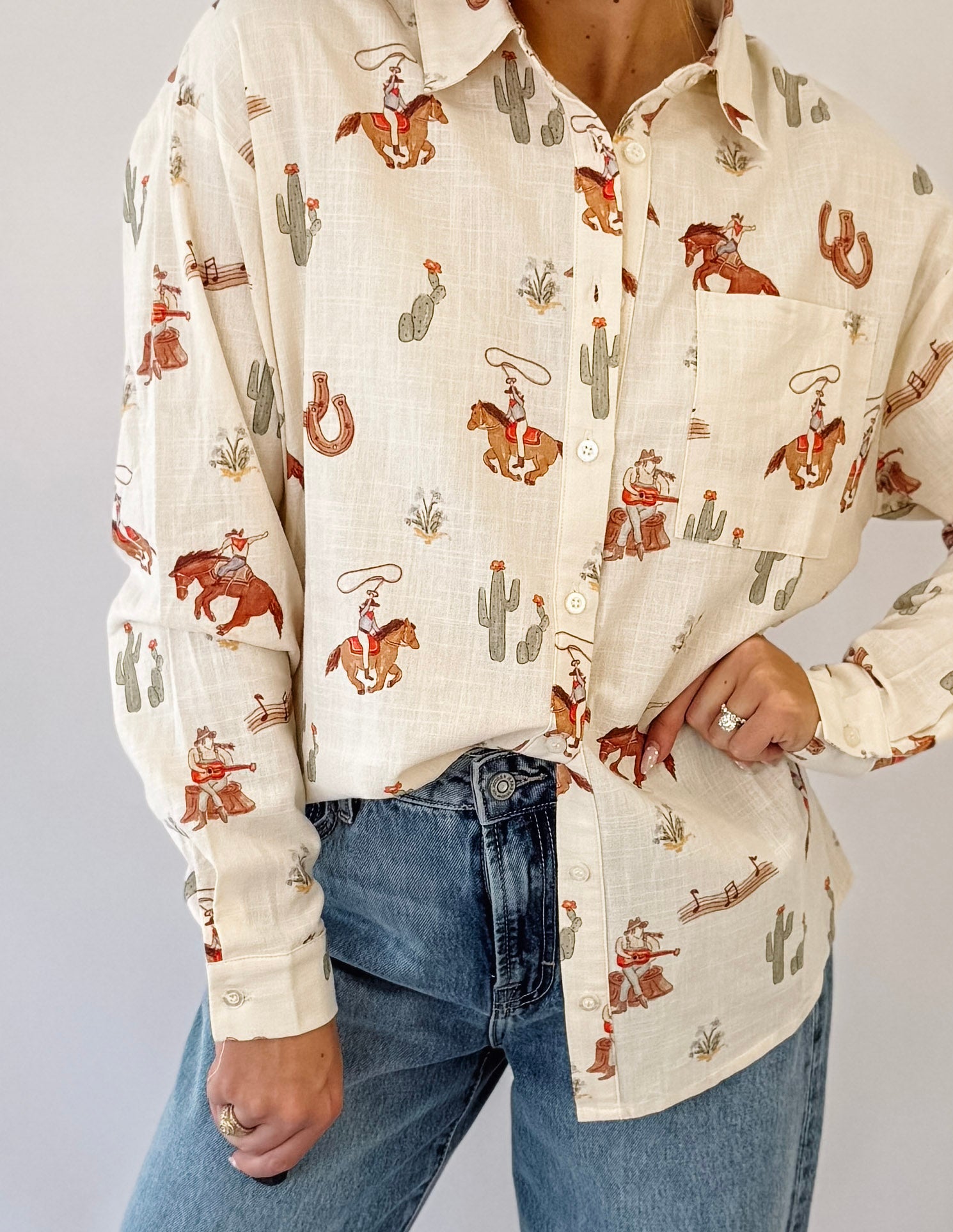 Desert Rider Button Down