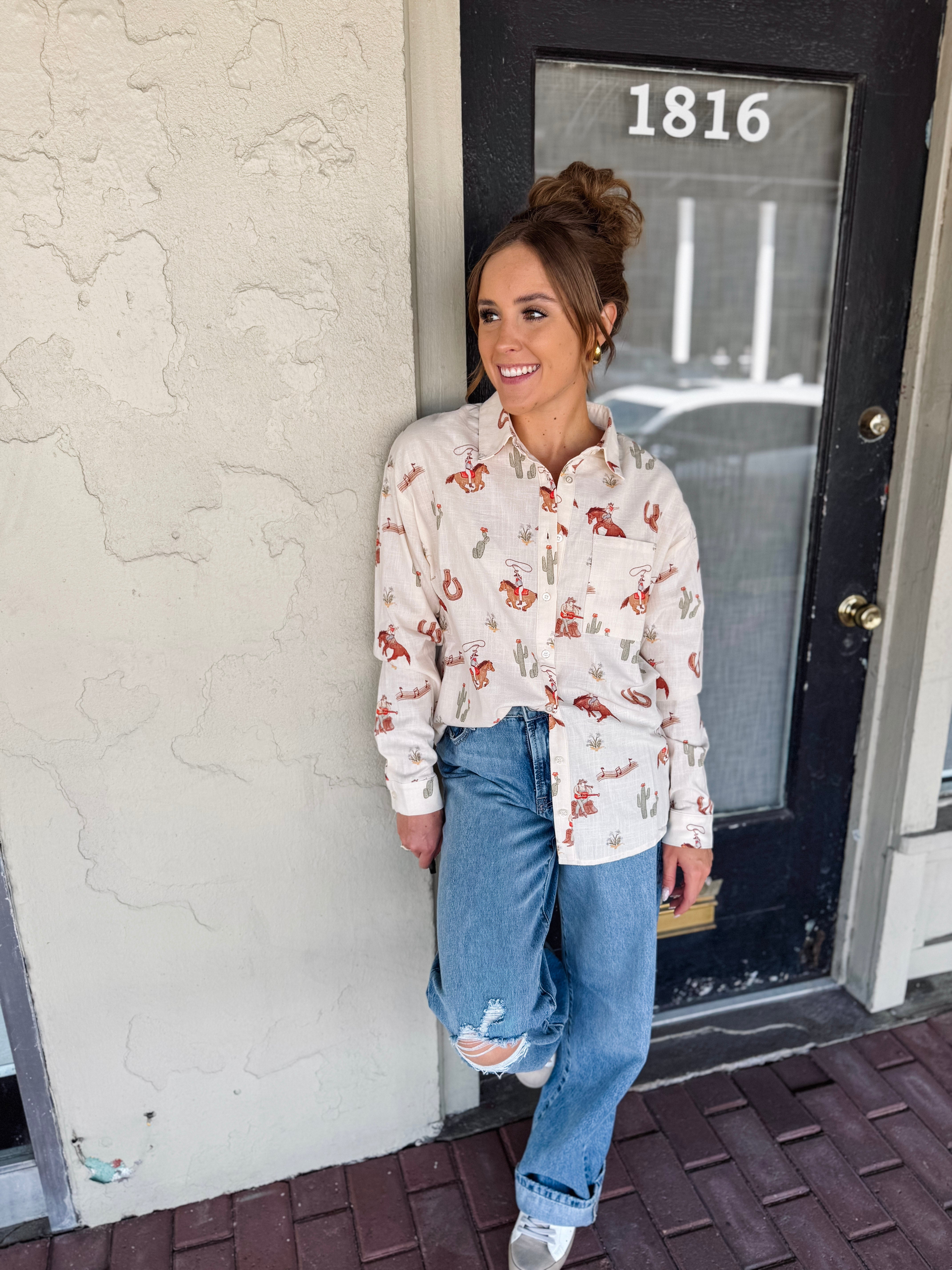 Desert Rider Button Down