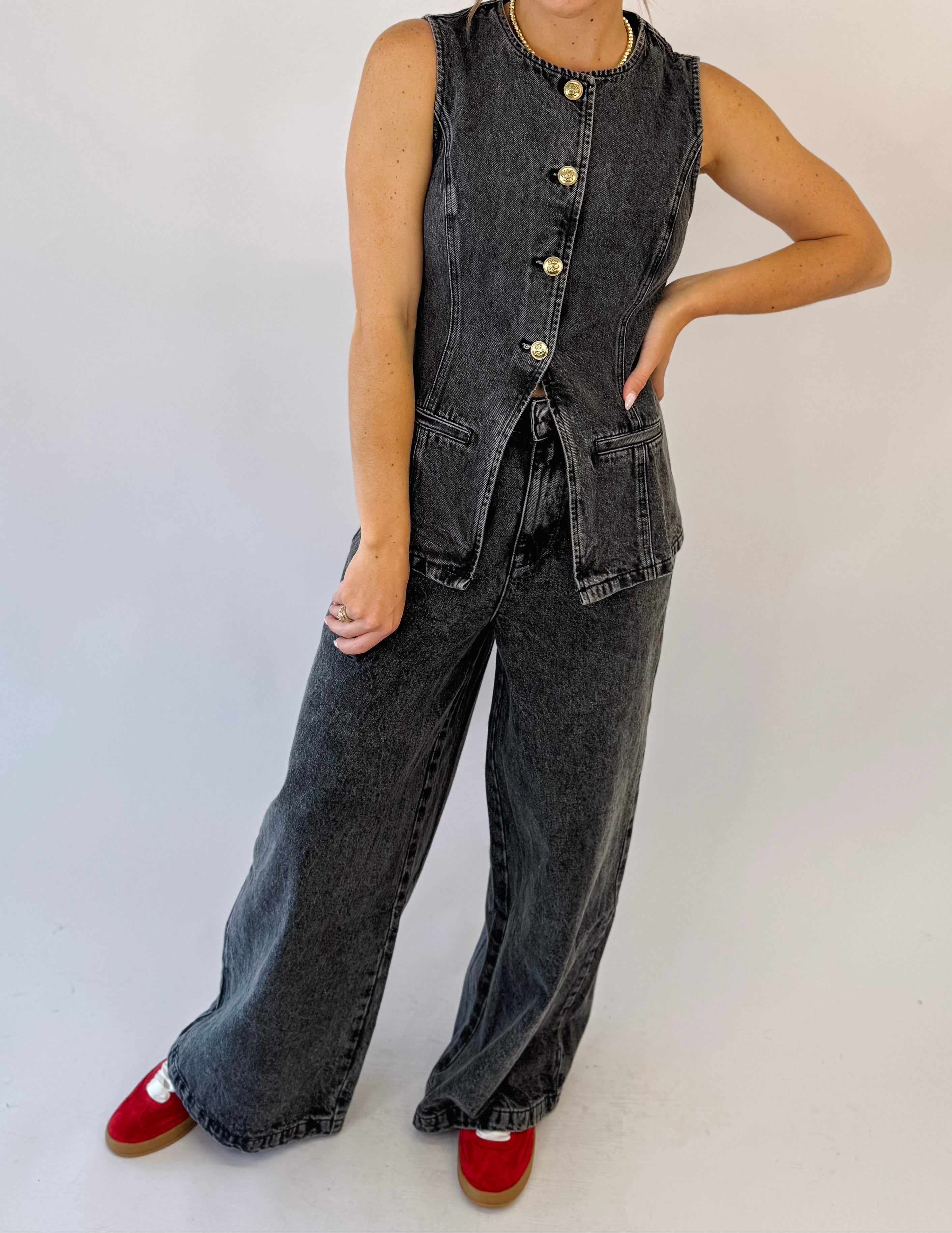 Urban Cowgirl Denim Vest