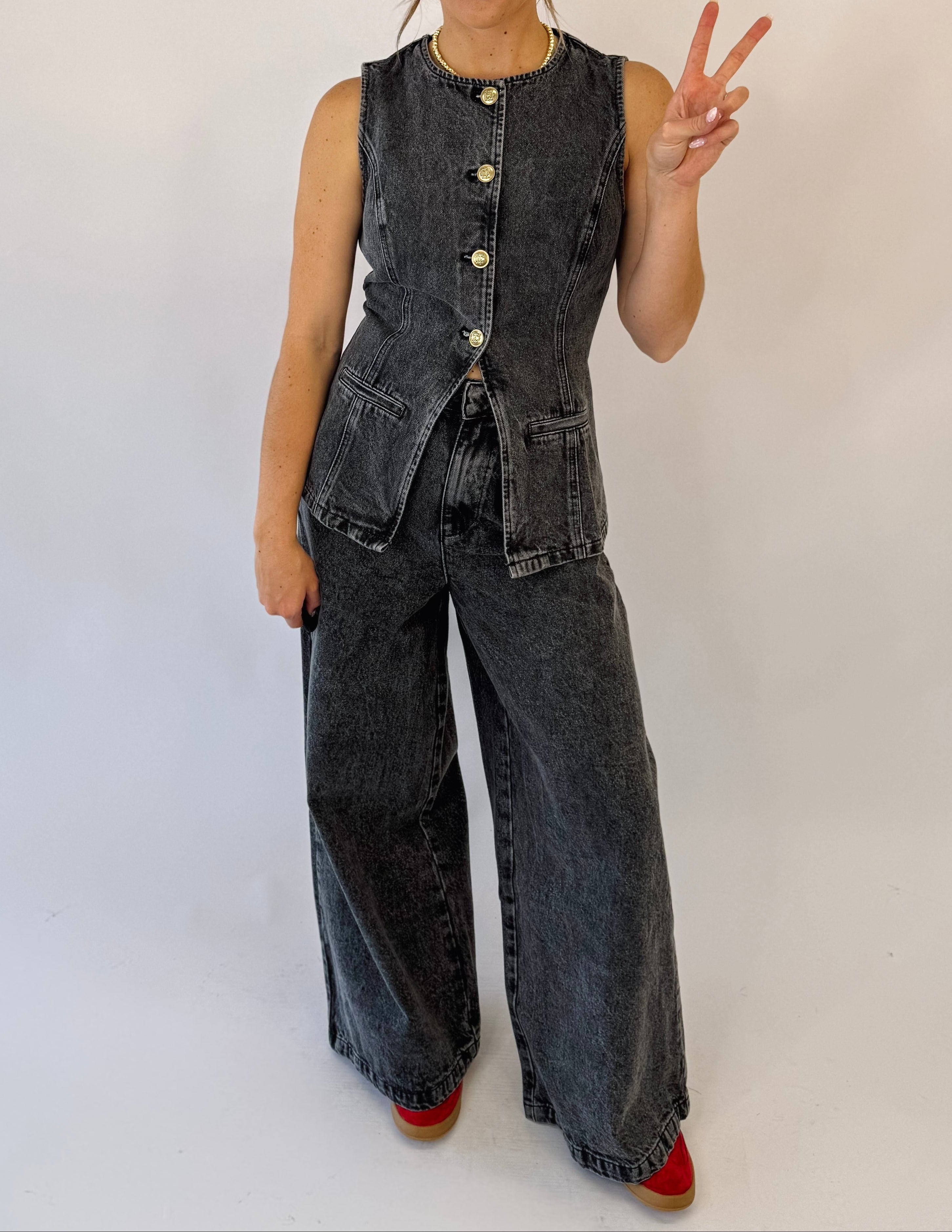 Urban Cowgirl Denim Vest